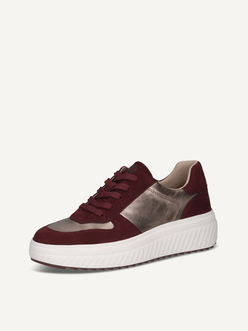 Caprice Sneaker - Bordeaux/Rosa
