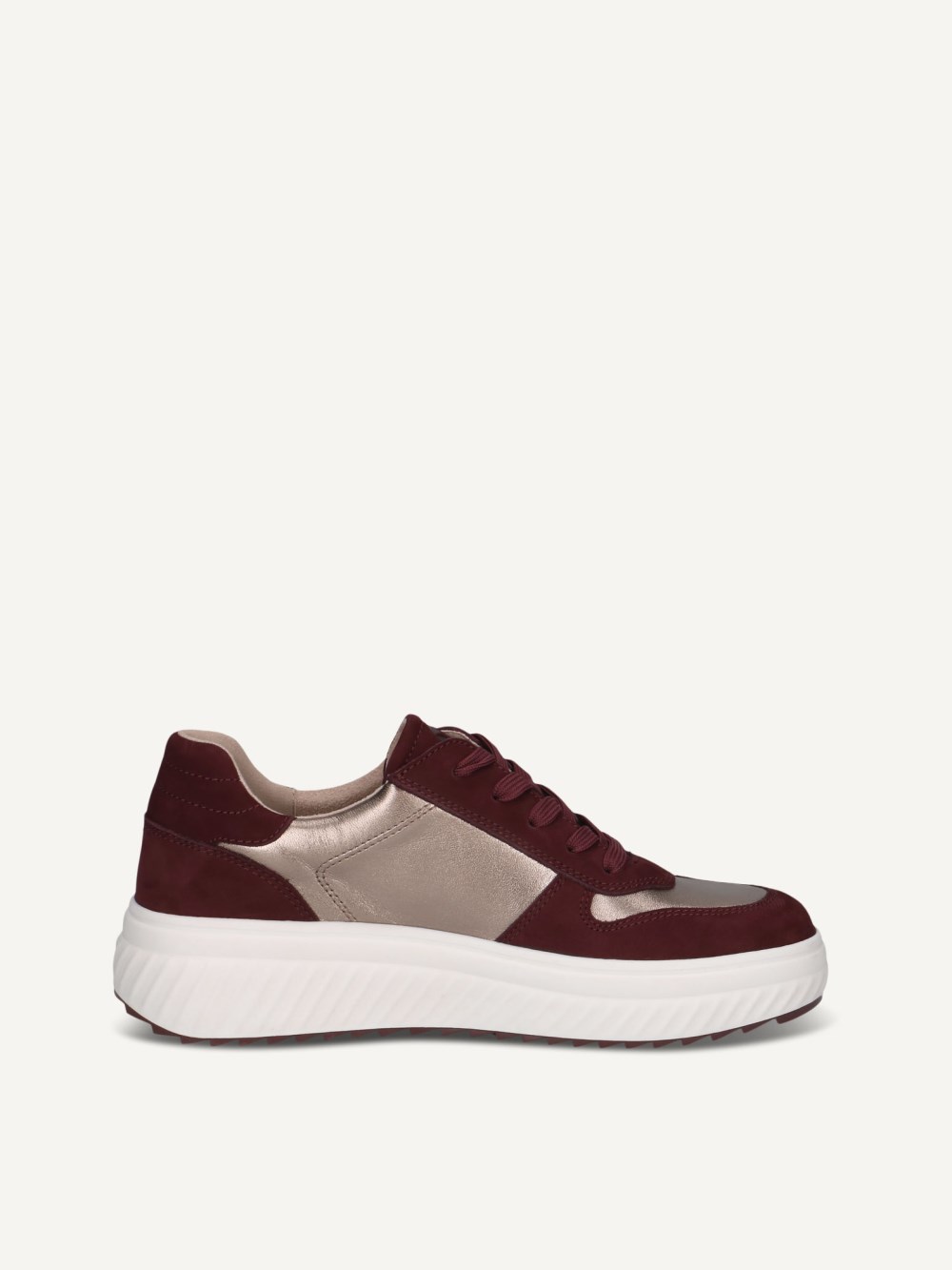 Caprice Sneaker - Bordeaux/Rosa