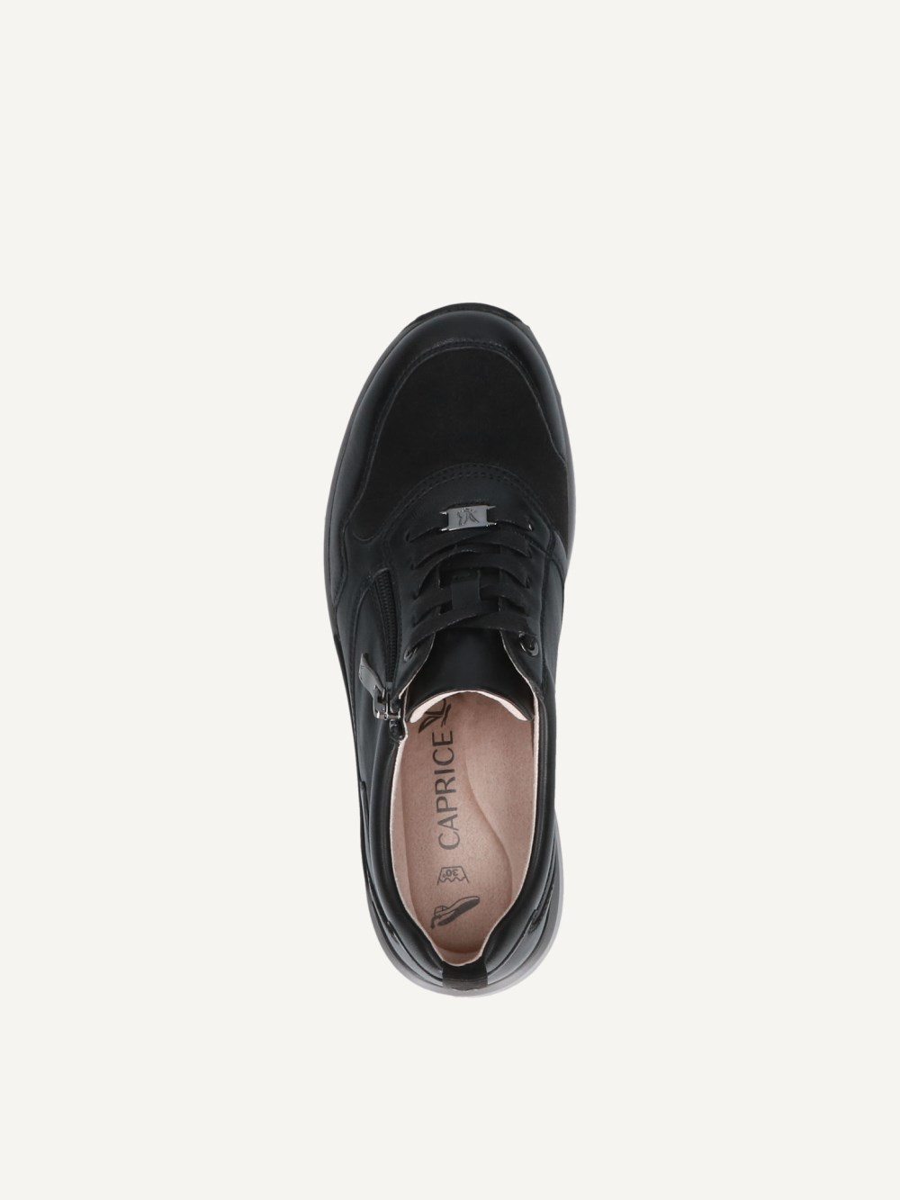 Caprice Sneaker - Schwarzer Kamm