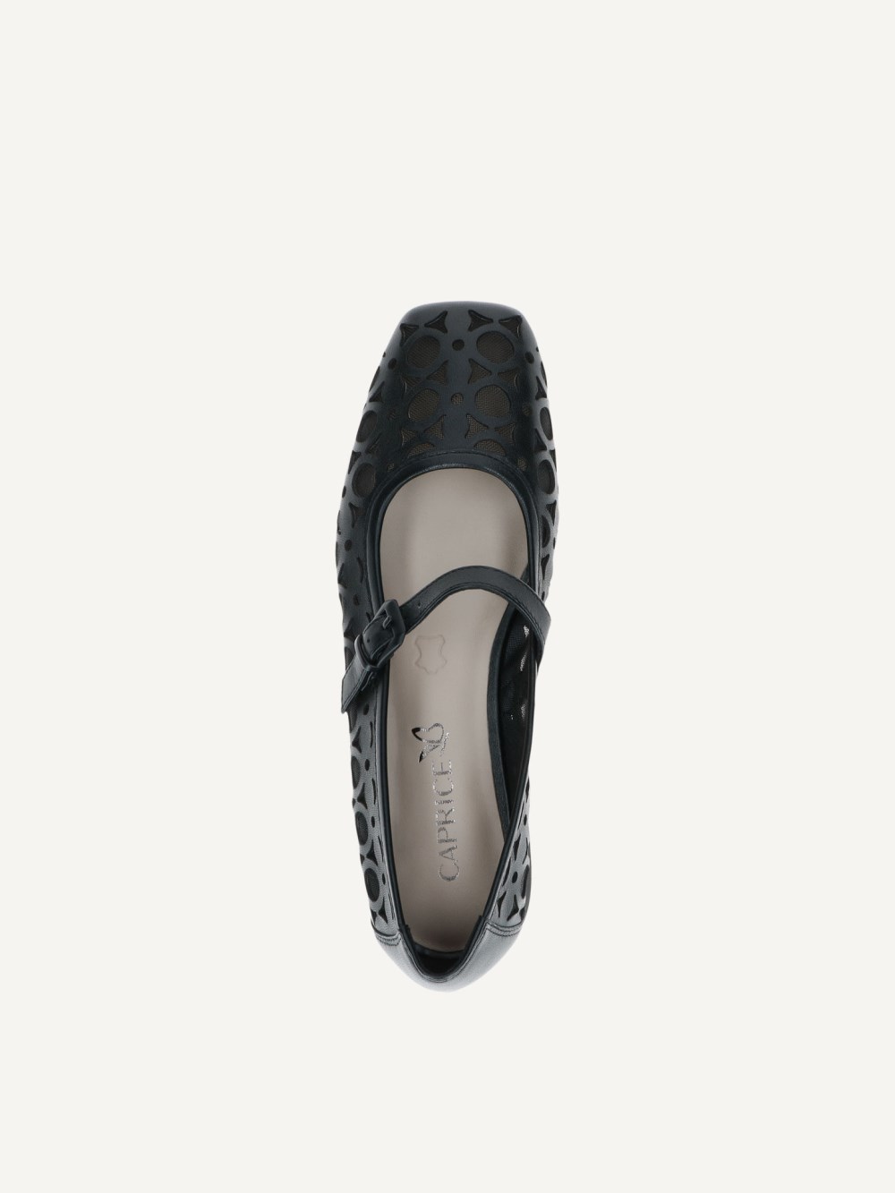 Caprice Ballerina - Schwarzer Kamm