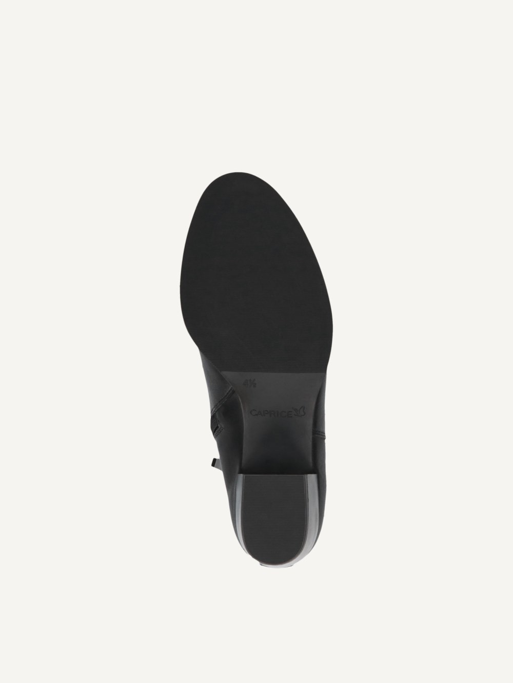 Caprice Stiefelette - Schwarzes Nappaleder