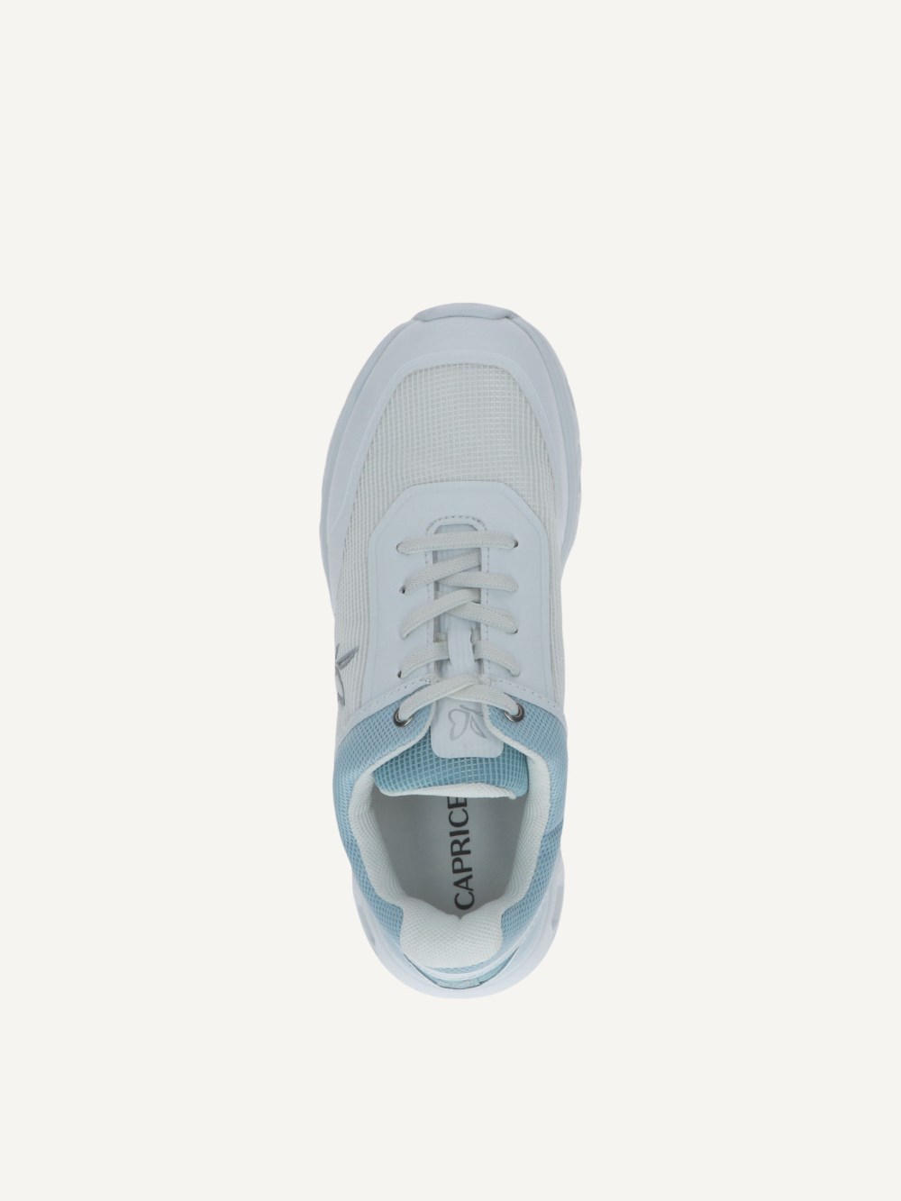 Caprice Sneaker - Weiß / Hellblau