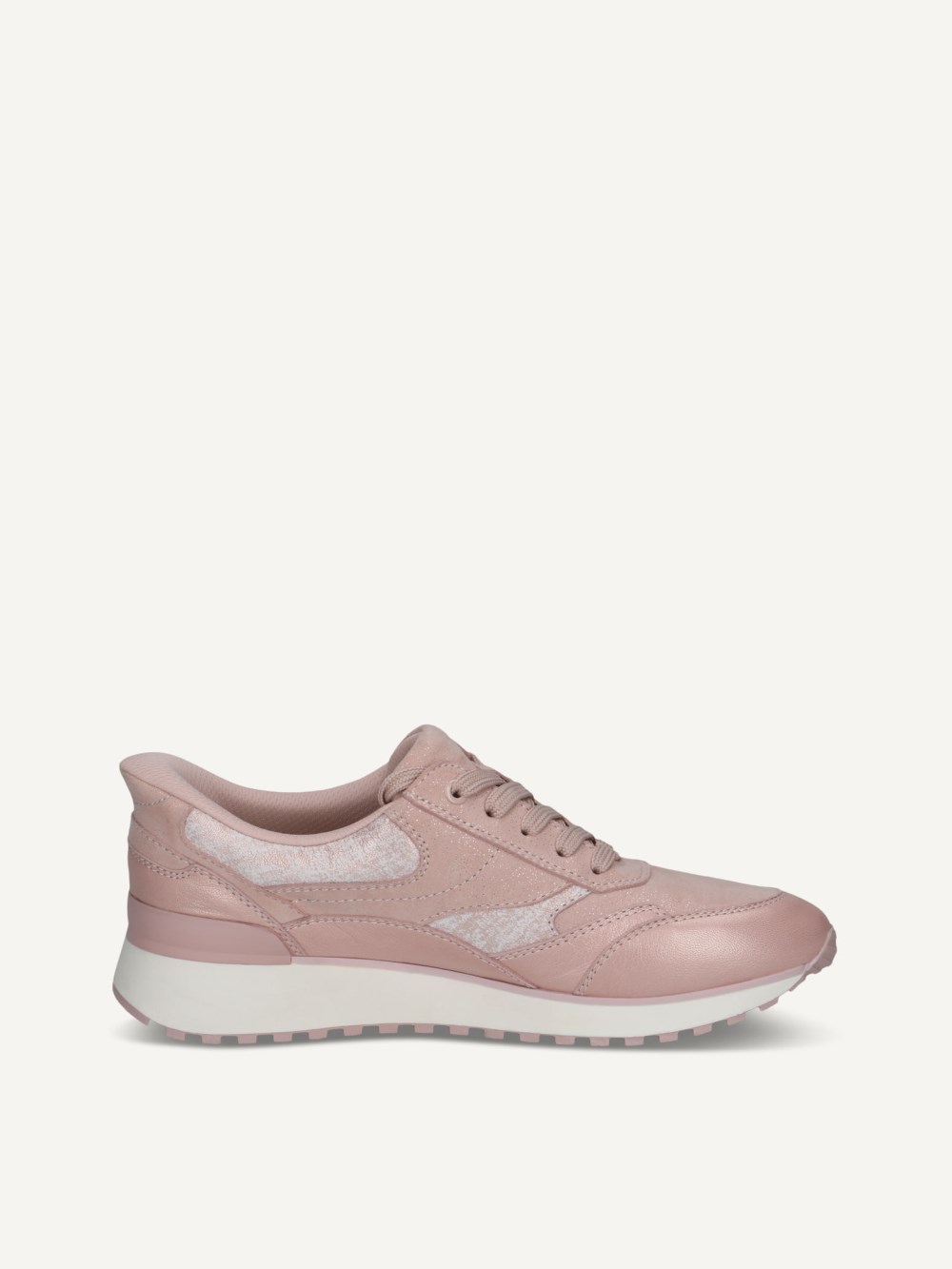 Caprice Sneaker - Rosenfarbener Perlmuttkamm