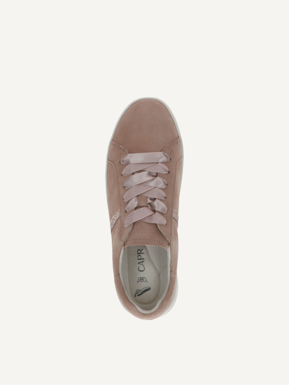 Caprice Halbschuh - Sandfarbenes Wildleder