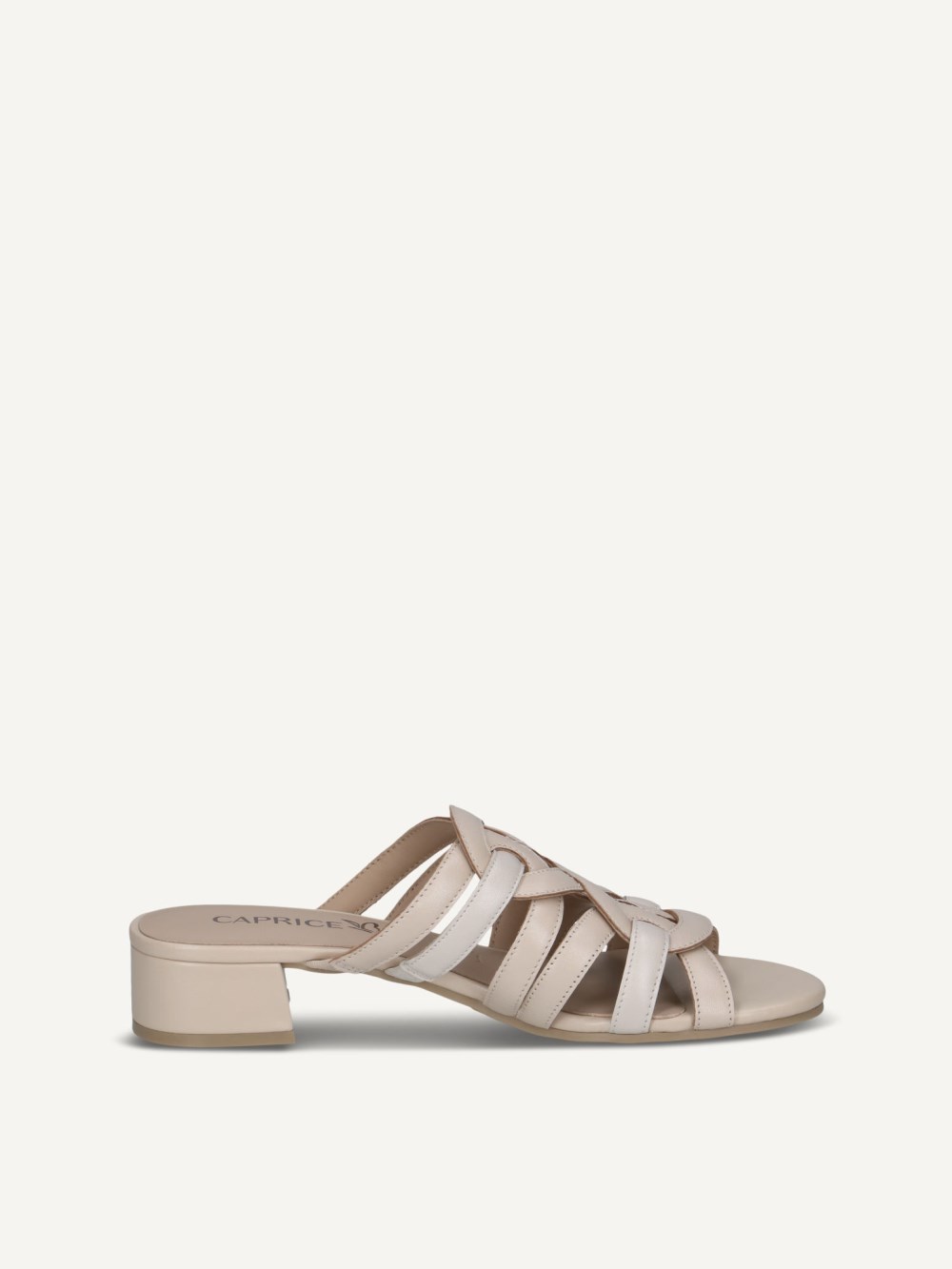 Caprice Pantolette - Creme-Perlmutt-Coat