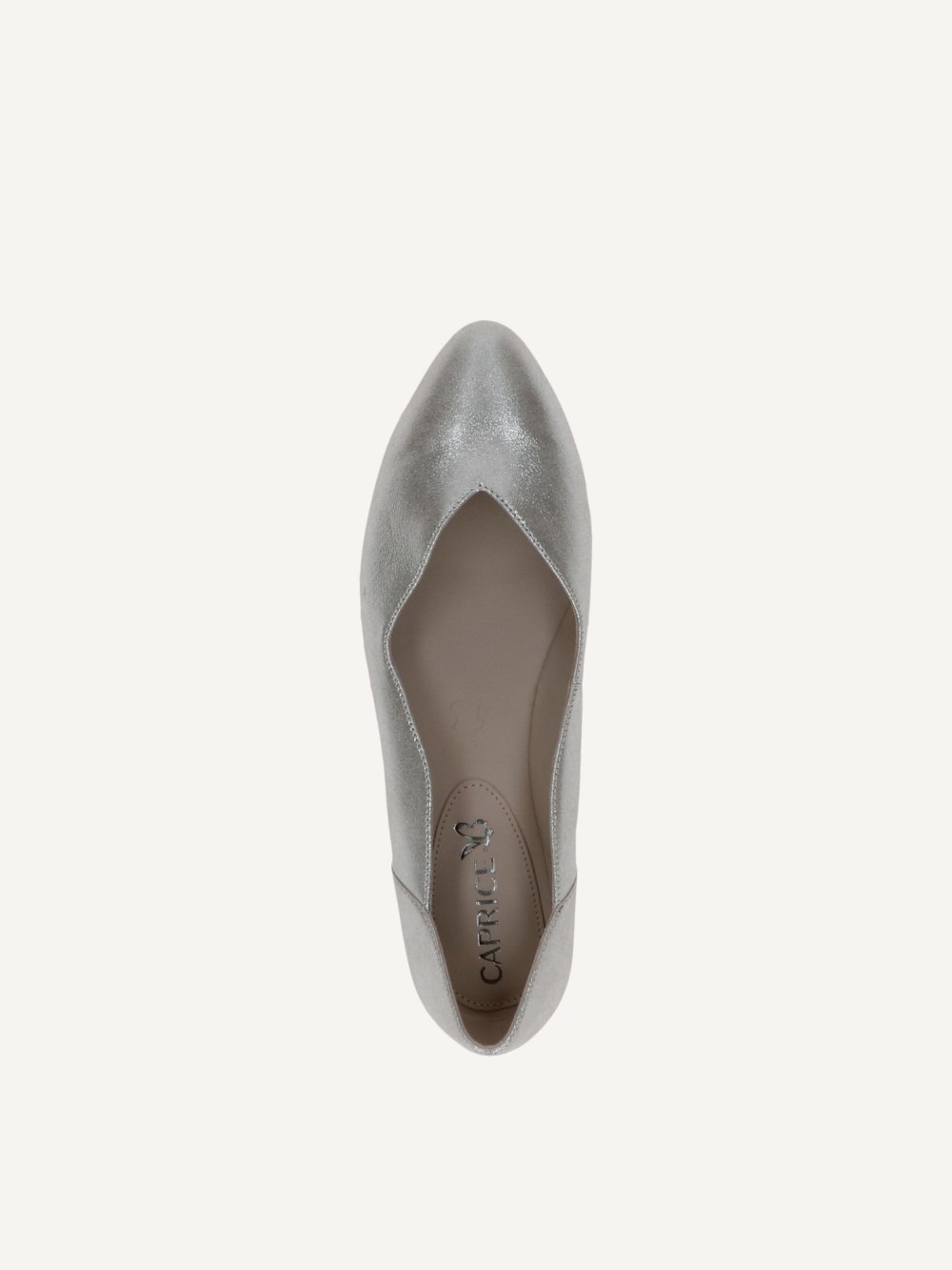 Caprice Pumps - Taupe-Metallic