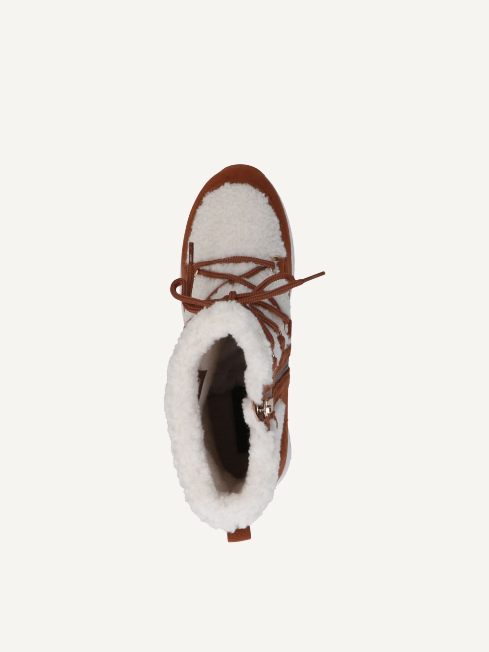 Caprice Stiefelette - Cognacfarbenes Comb