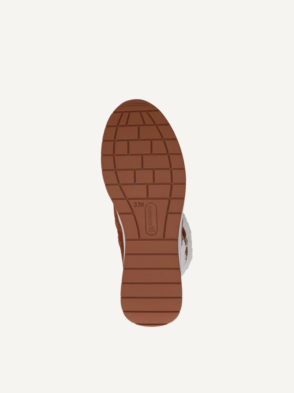 Caprice Stiefelette - Cognacfarbenes Comb
