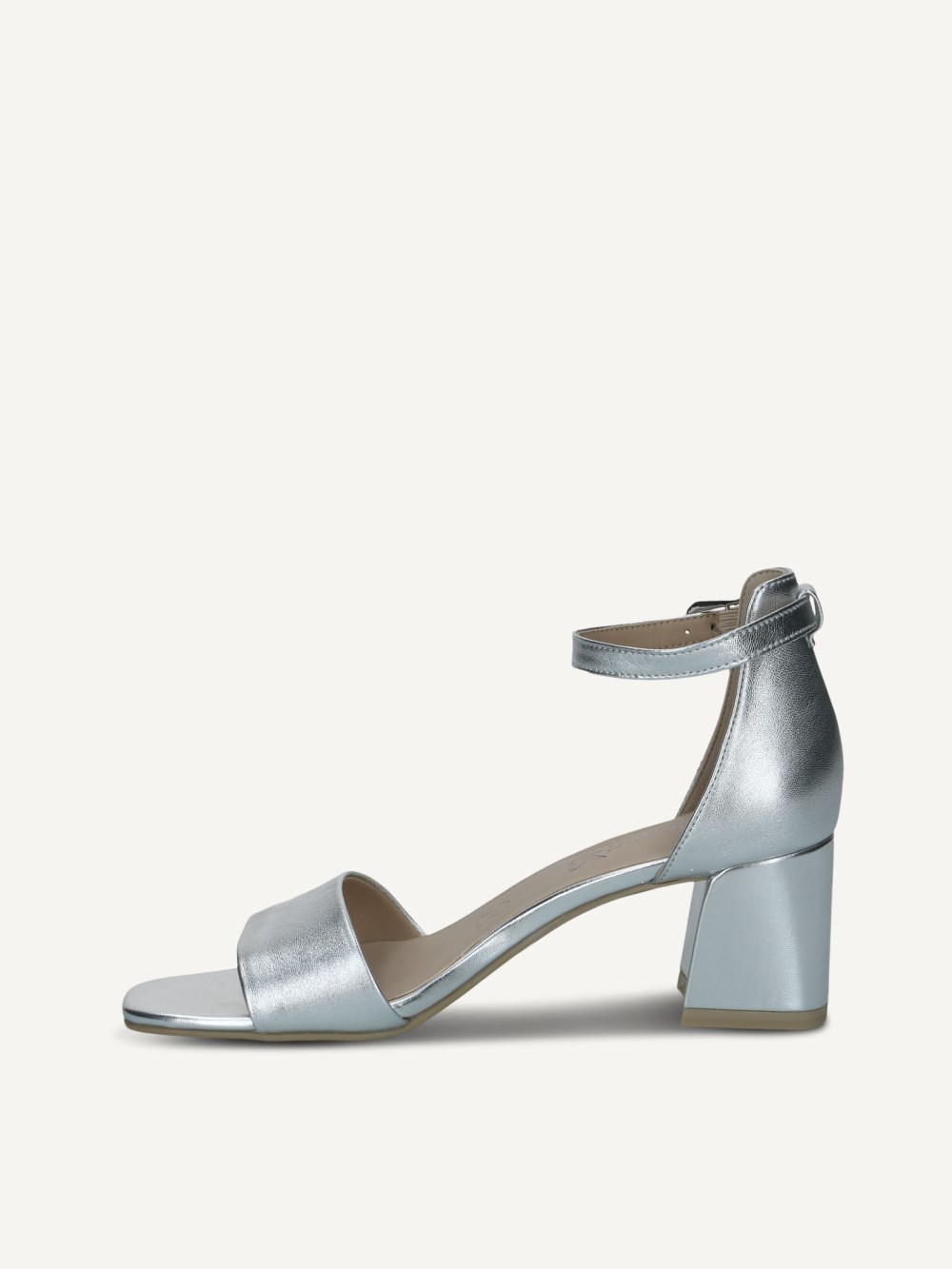 Caprice Sandalette - Silbernes Metall