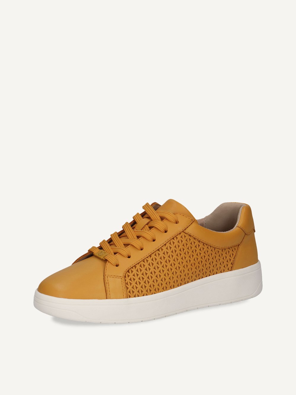 Caprice Sneaker - Gelbes Nappaleder