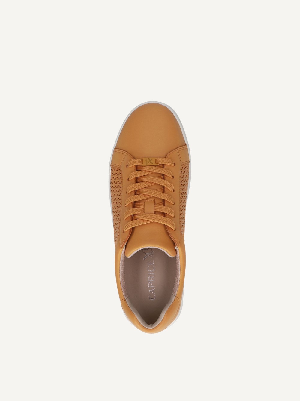 Caprice Sneaker - Gelbes Nappaleder