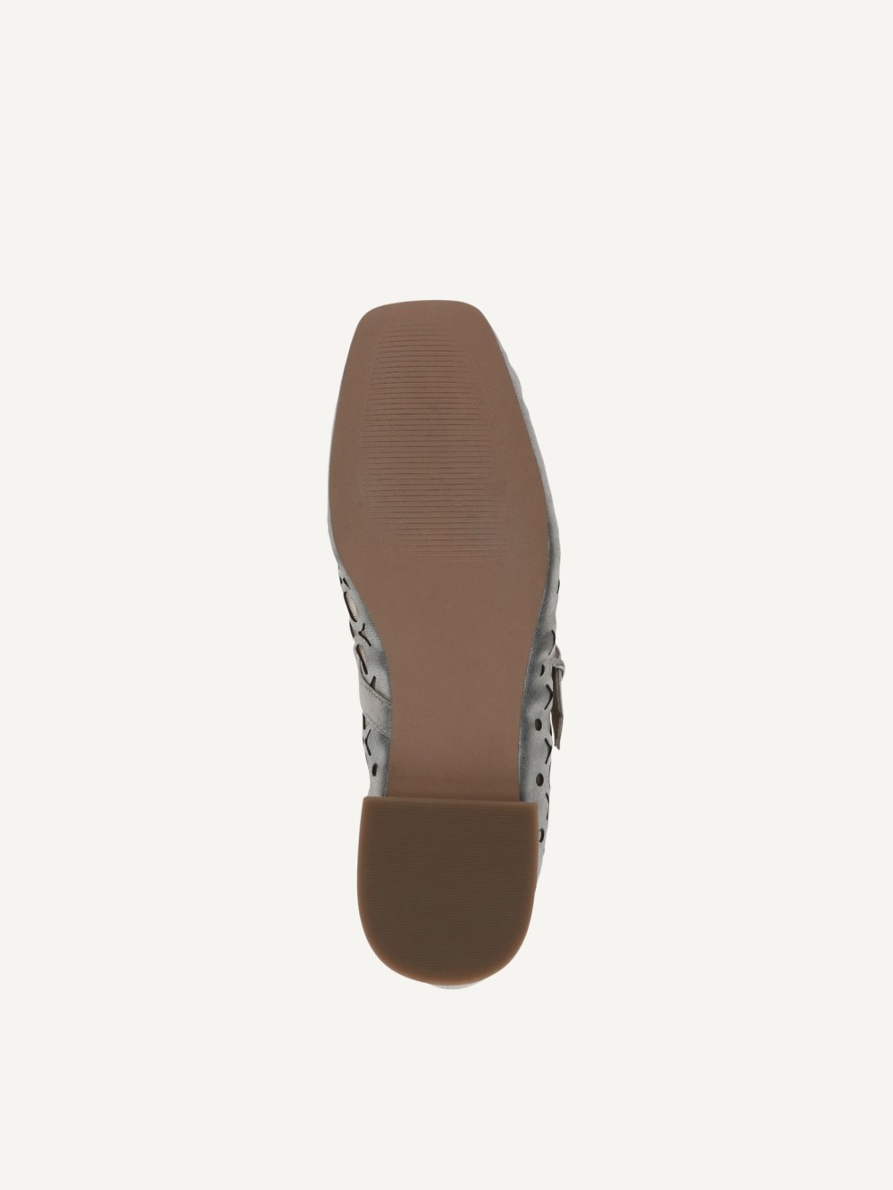 Caprice Ballerina - Platin-Metallic