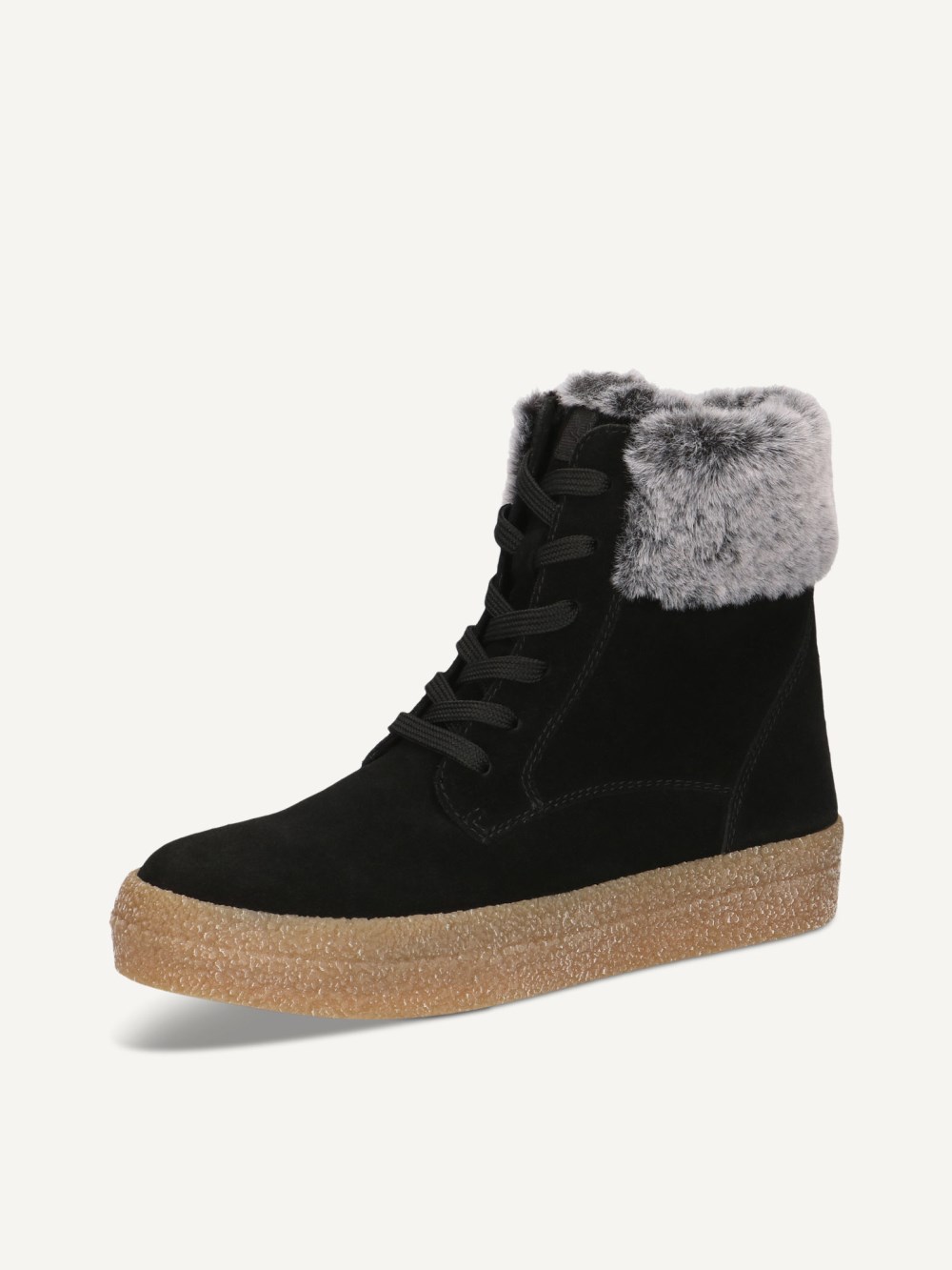 Caprice Stiefelette - Schwarzes Wildleder