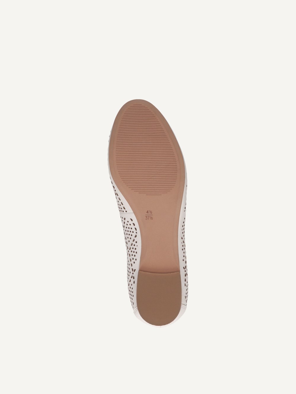 Caprice Ballerina - Offwhite Nappa