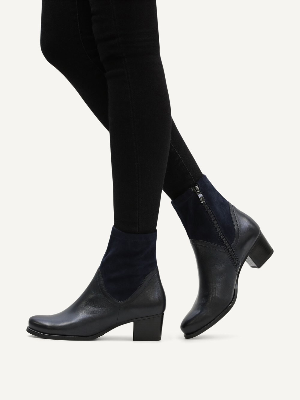 Caprice Stiefelette - Ozeanfarbener Kamm