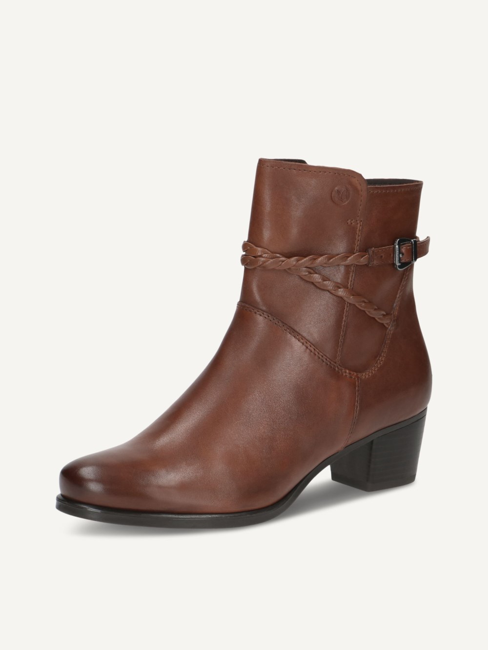 Caprice Stiefelette - Cognac-Nappaleder
