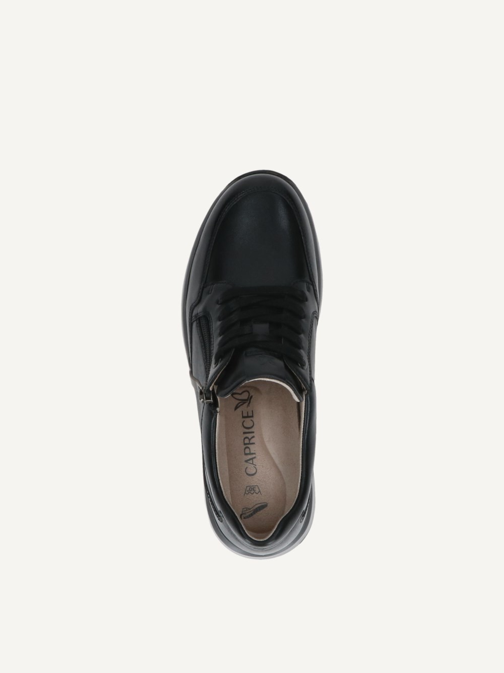 Caprice Sneaker - Schwarzes Nappa
