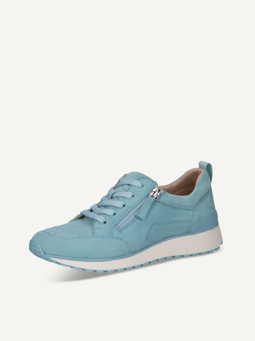 Caprice Sneaker - Hellblaues Wildleder