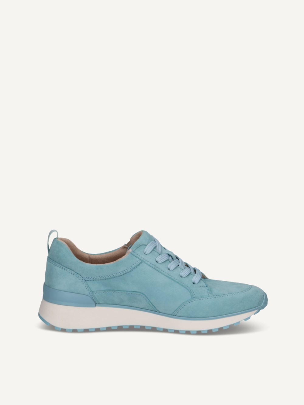 Caprice Sneaker - Hellblaues Wildleder