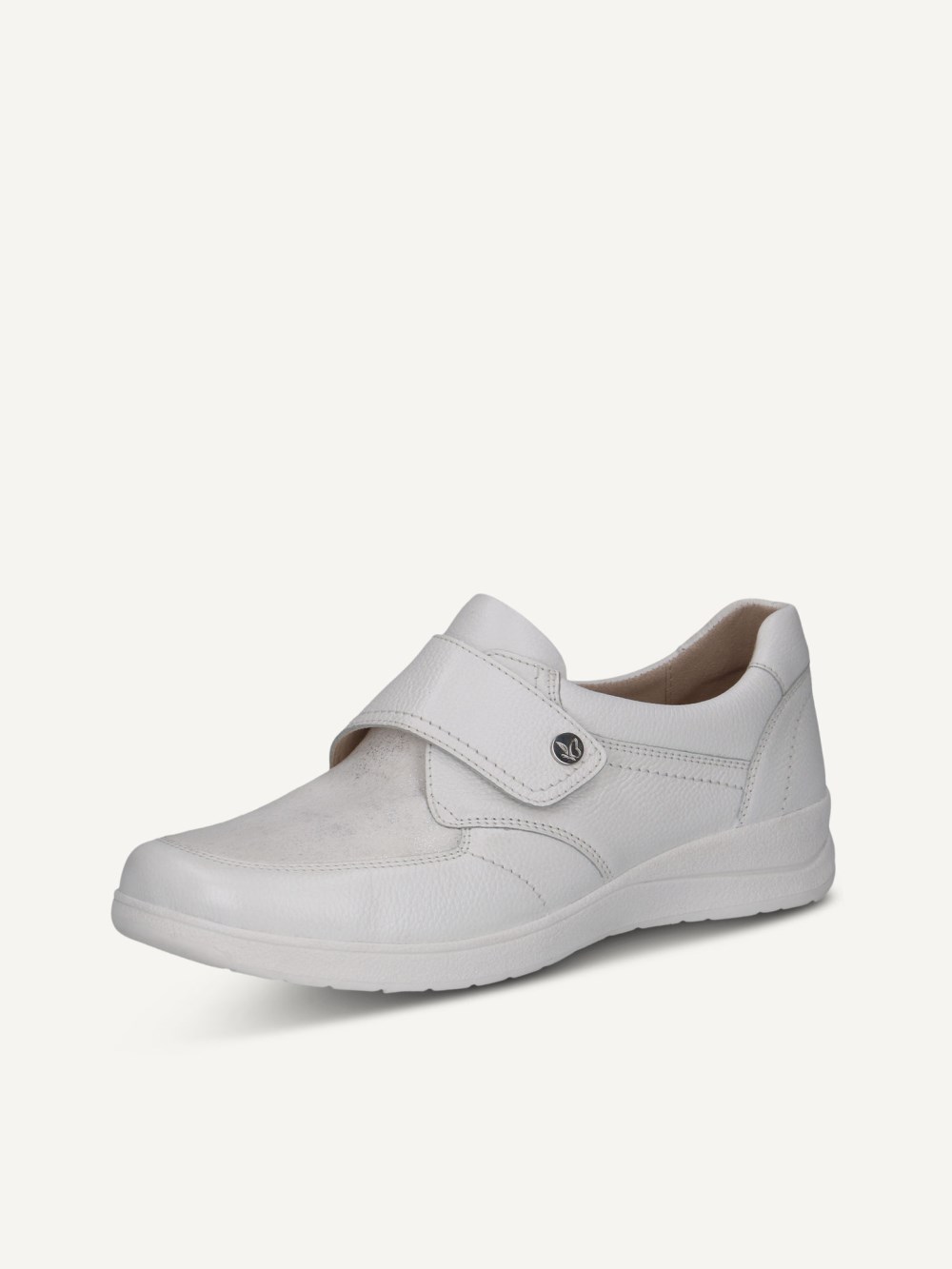 Caprice Slipper - Weiß/Silber
