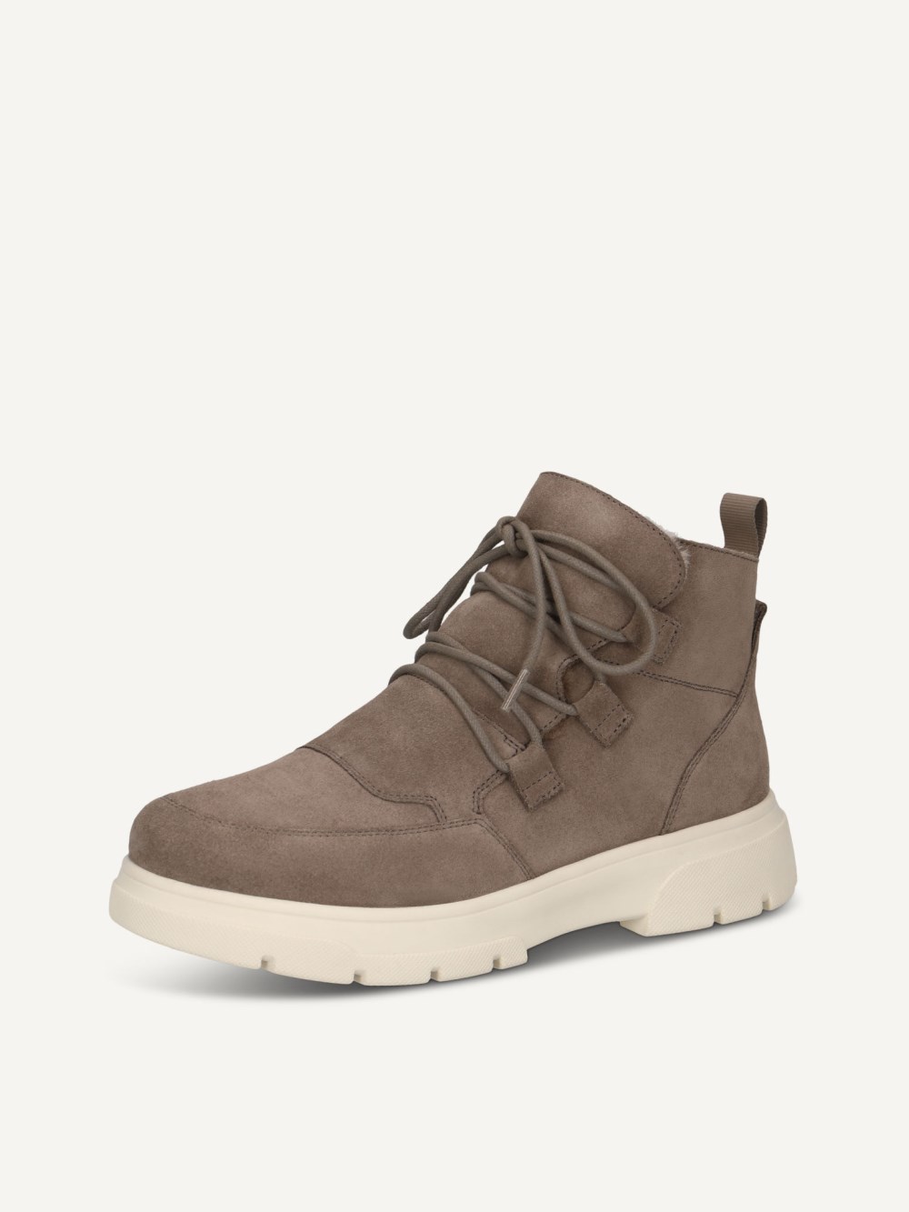 Caprice Stiefelette - Dunkeltaupefarbenes Wildleder