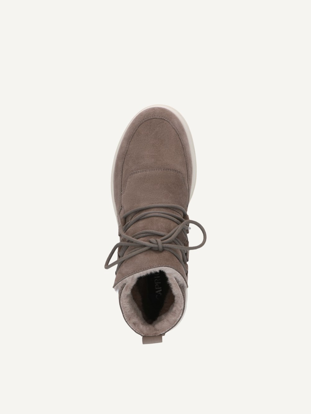 Caprice Stiefelette - Dunkeltaupefarbenes Wildleder