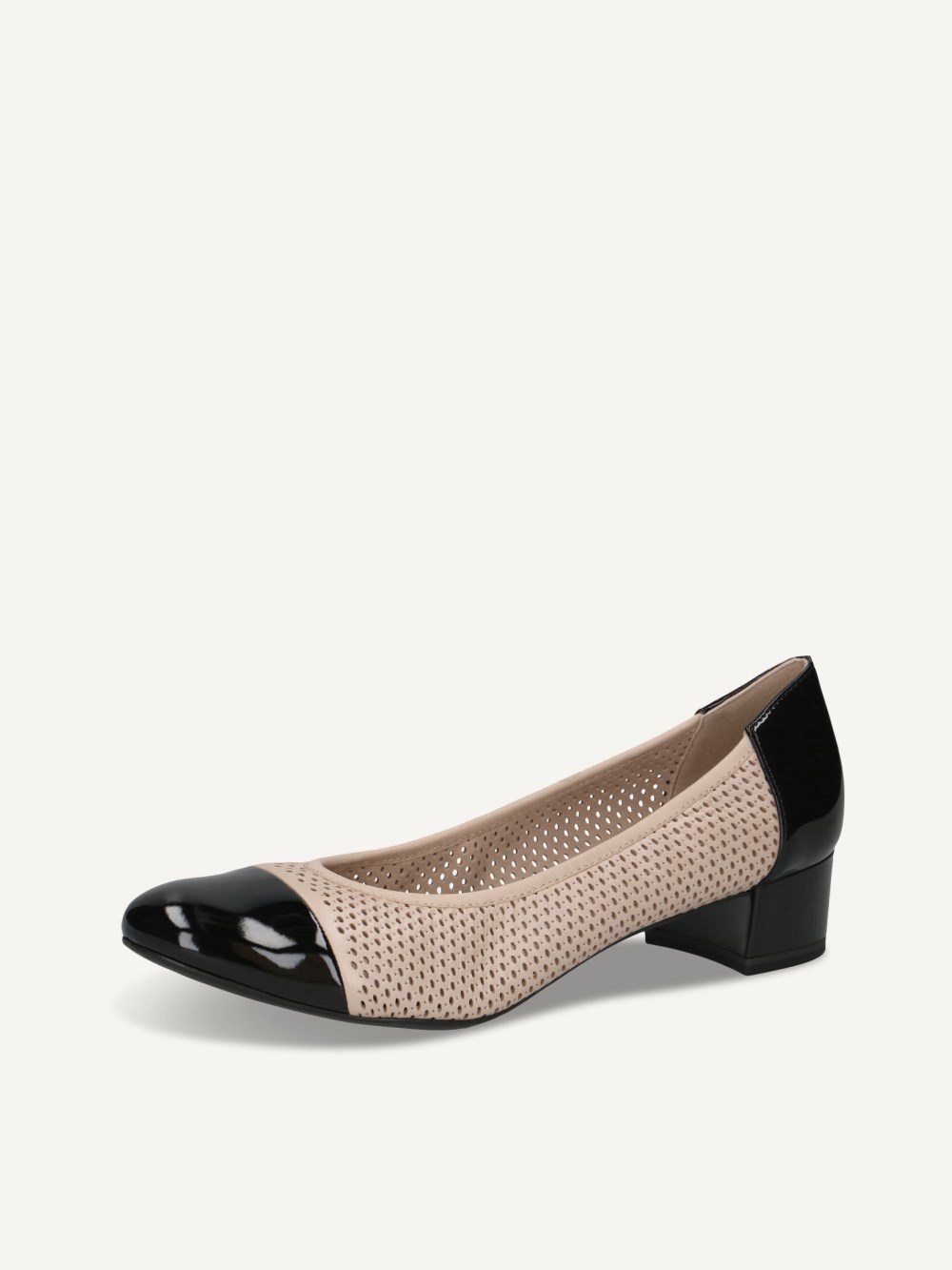 Caprice Pumps - Beige/Schwarz