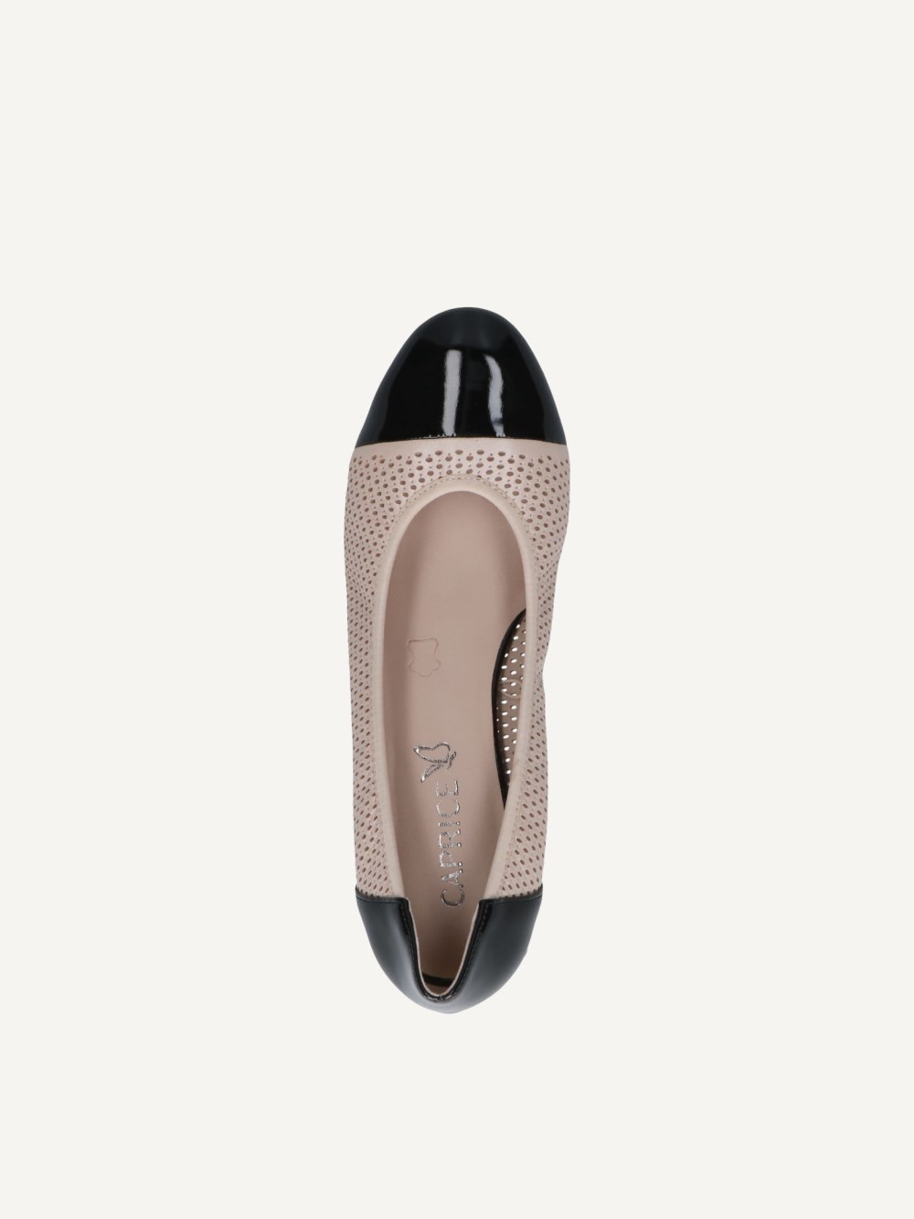 Caprice Pumps - Beige/Schwarz