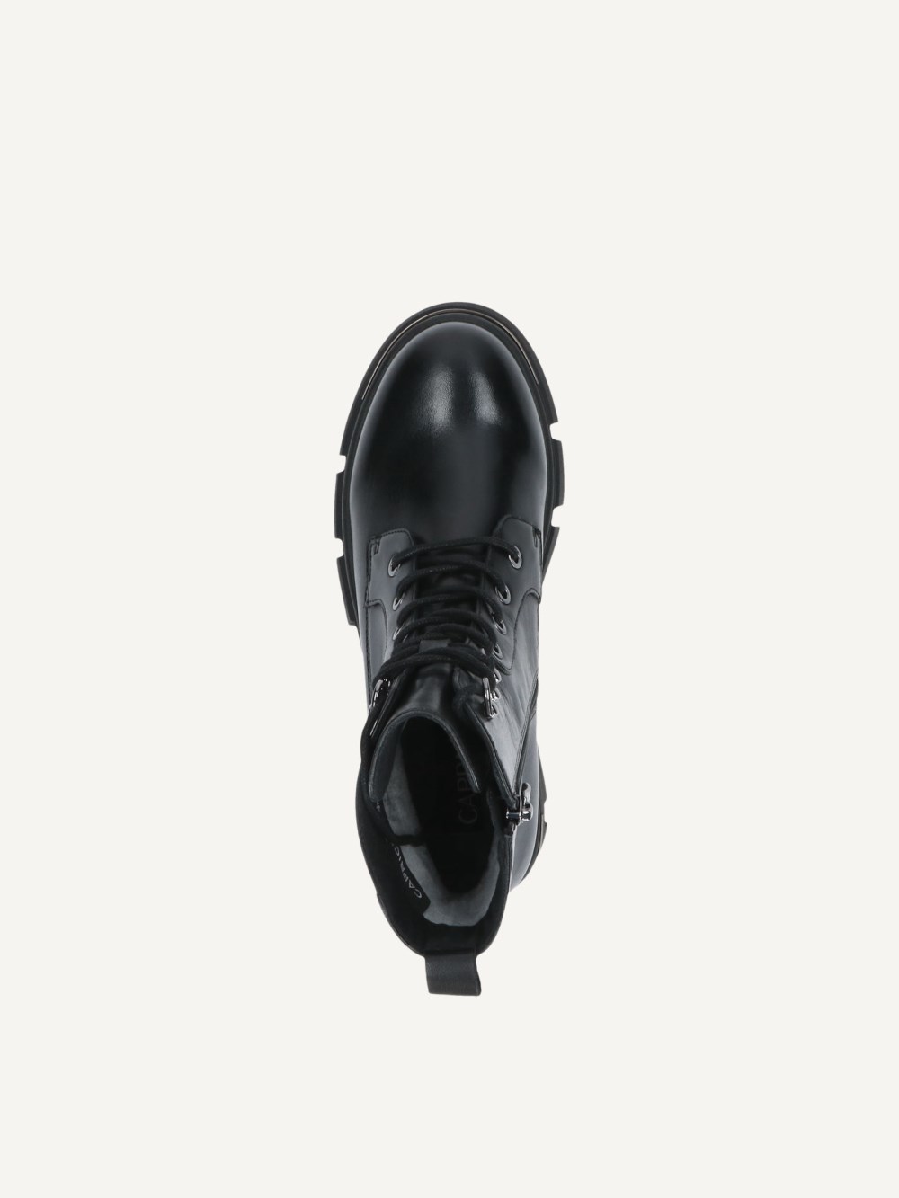 Caprice Stiefelette - Schwarzes Nappaleder