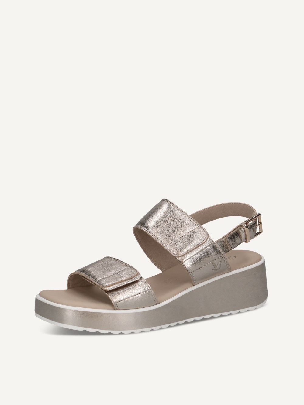 Caprice Sandale - Taupe Metallic