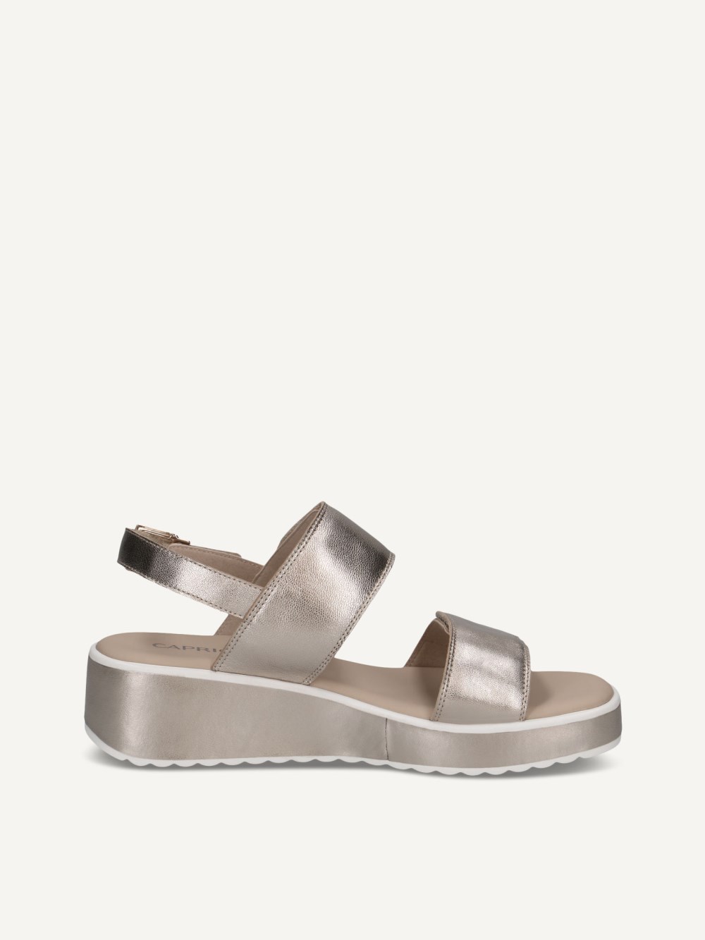 Caprice Sandale - Taupe Metallic