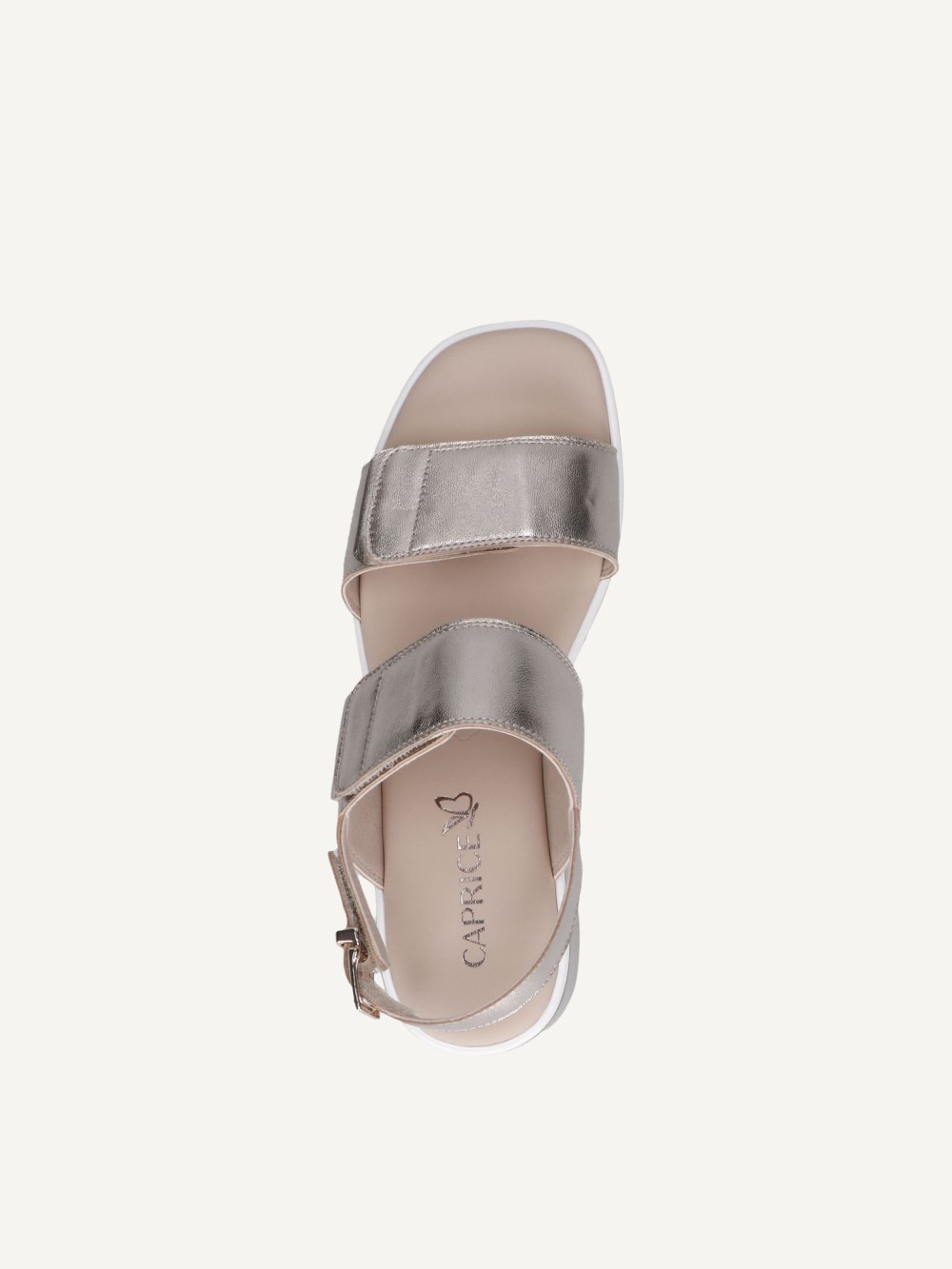 Caprice Sandale - Taupe Metallic