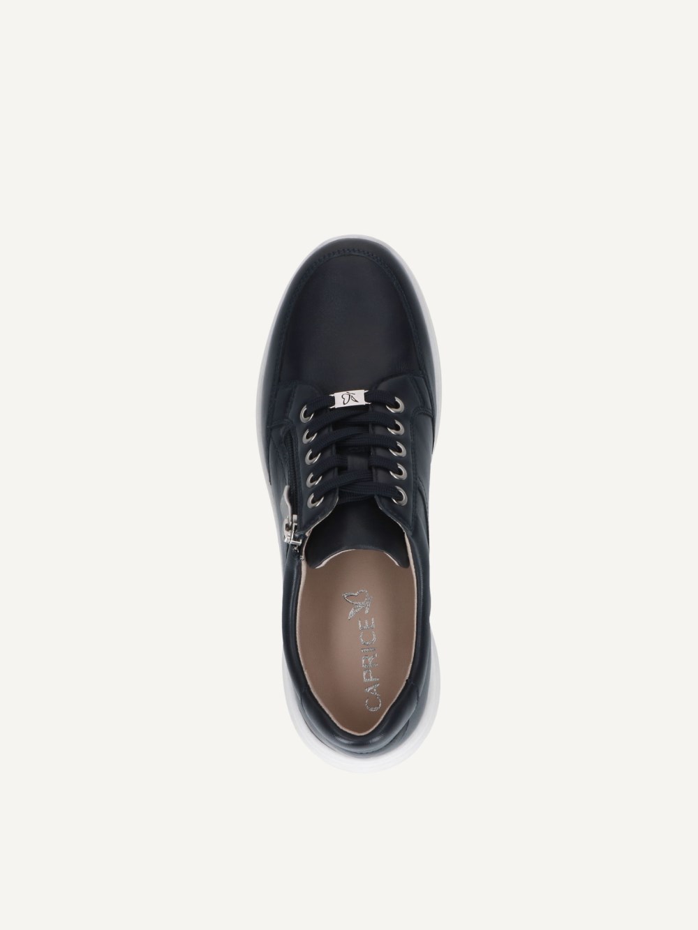 Caprice Sneaker - Ozeanblaues Nappaleder