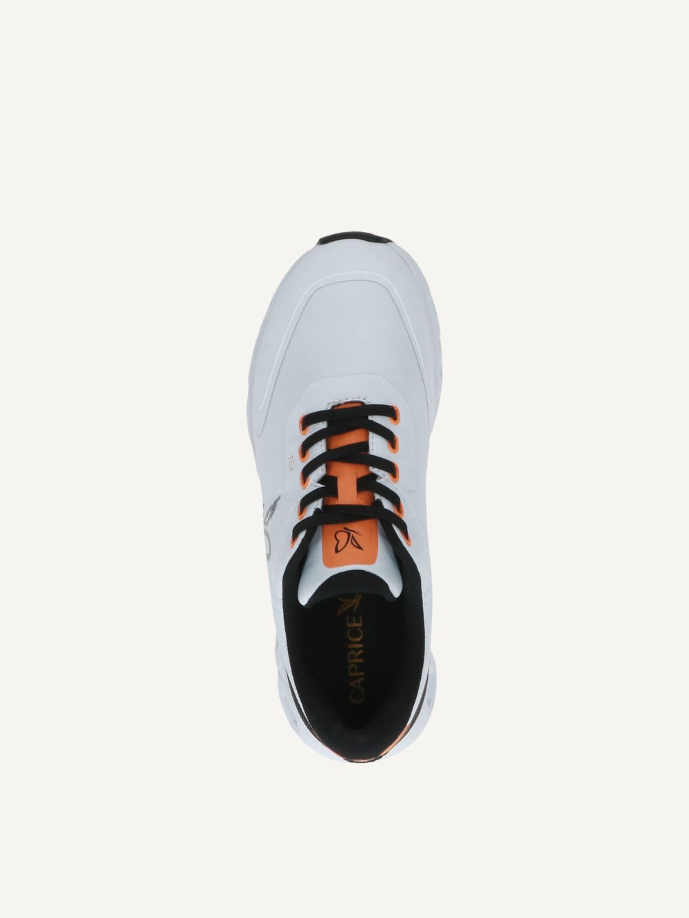 Caprice Sneaker - Weiß / Orange