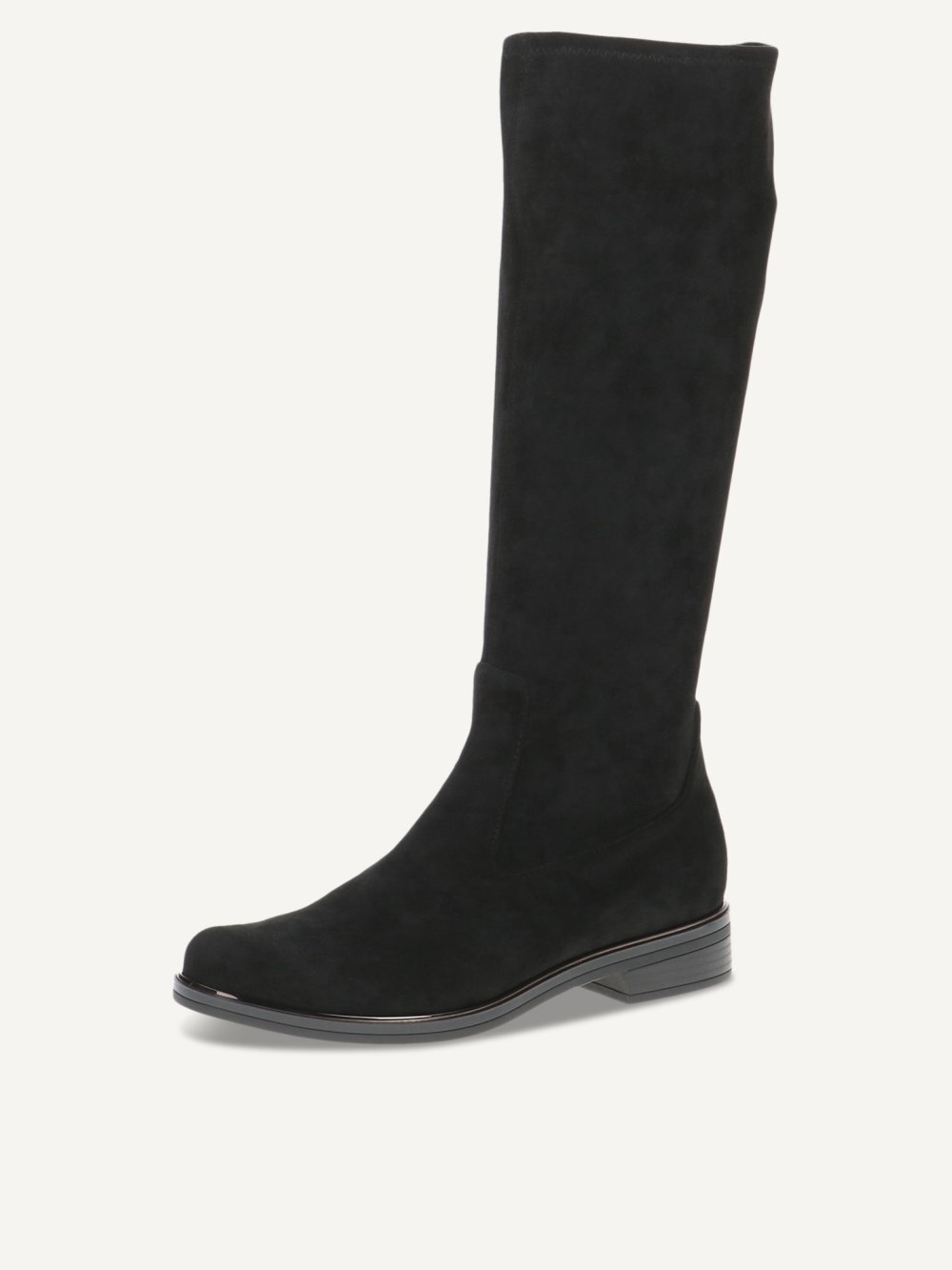 Caprice Stiefel - Schwarzer Stretch