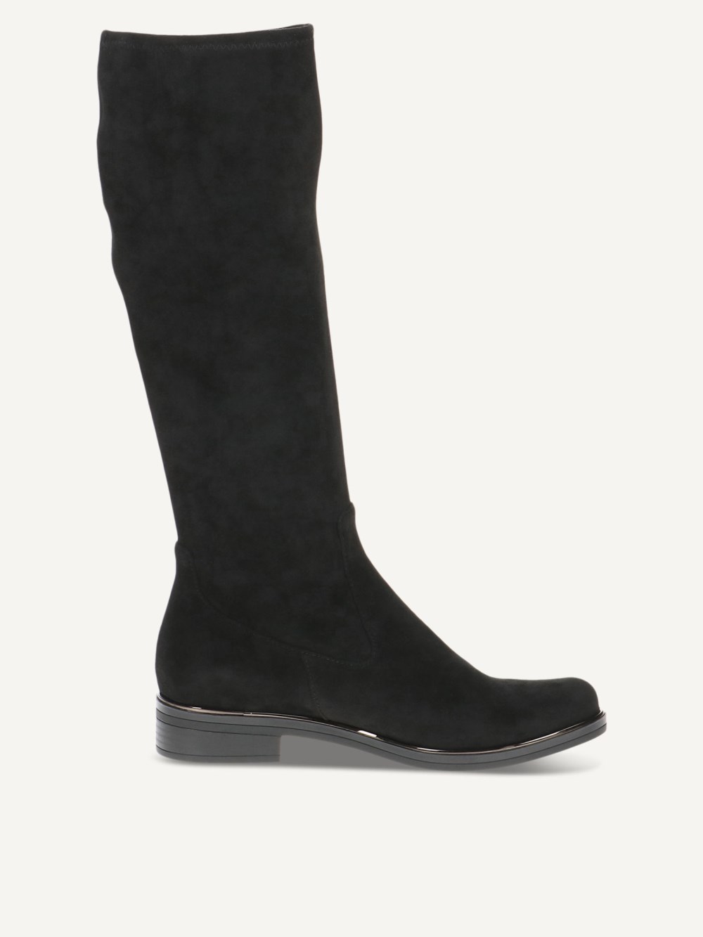 Caprice Stiefel - Schwarzer Stretch