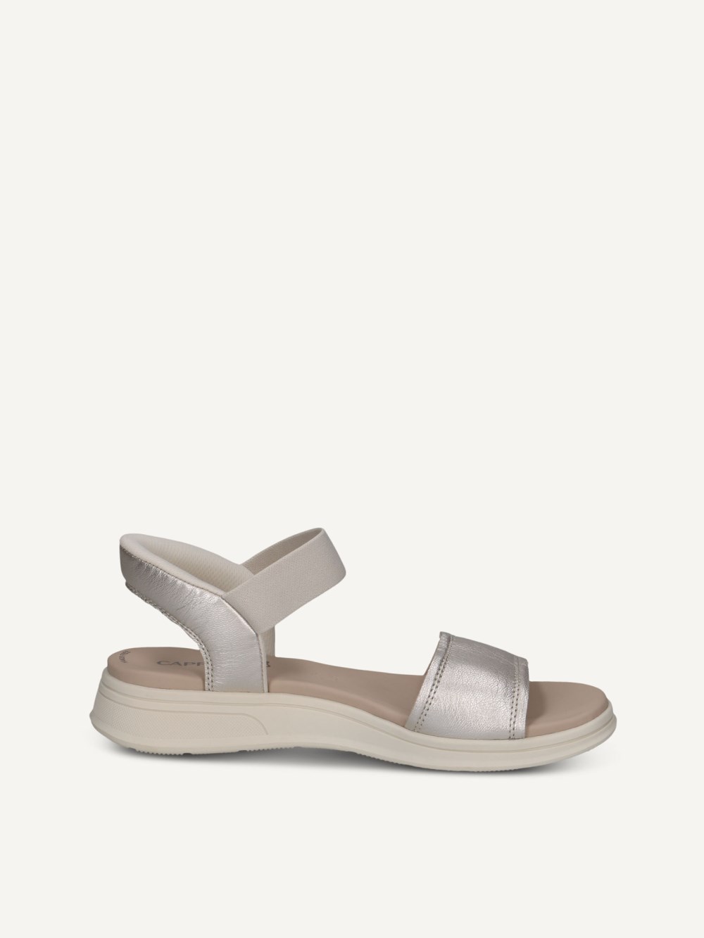 Caprice Sandale - Platin-Metallic