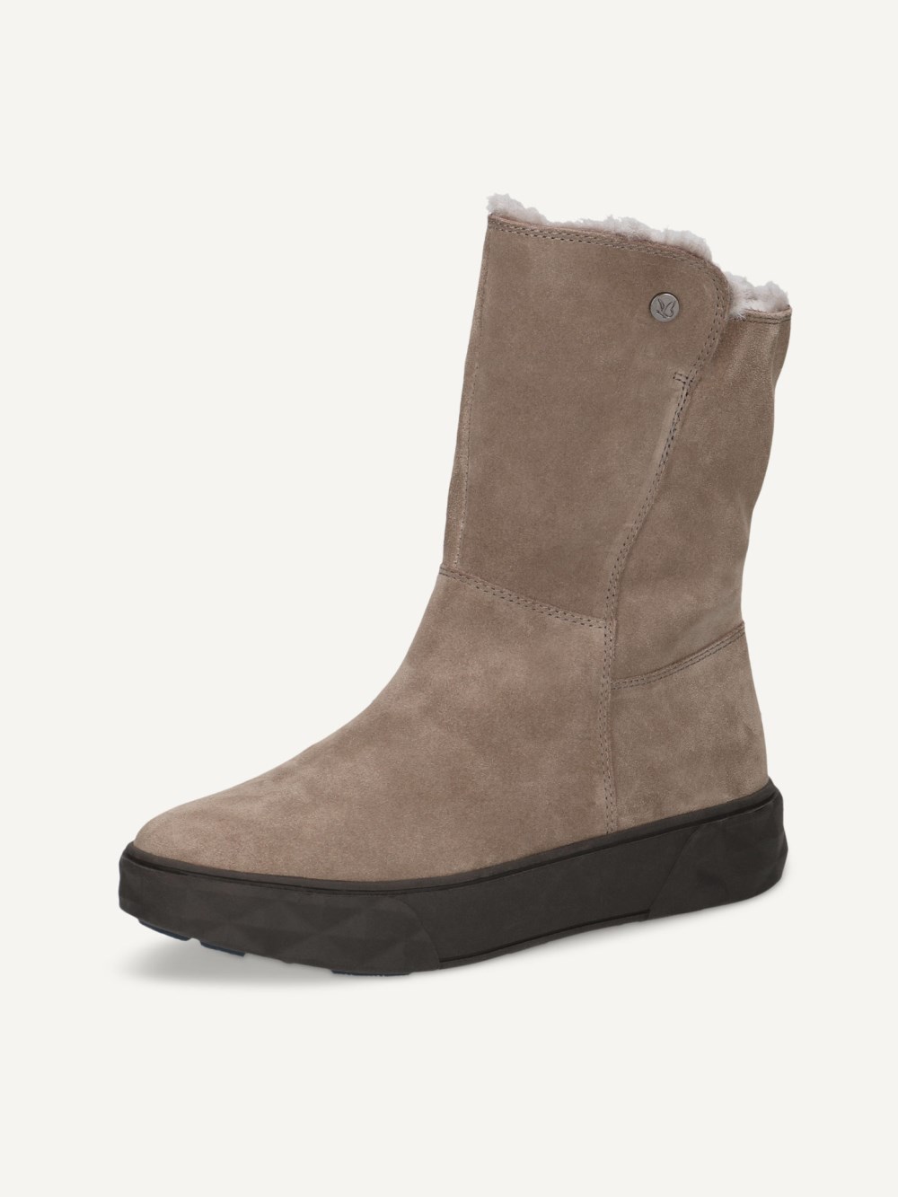 Caprice Stiefelette - Taupefarbenes Wildleder