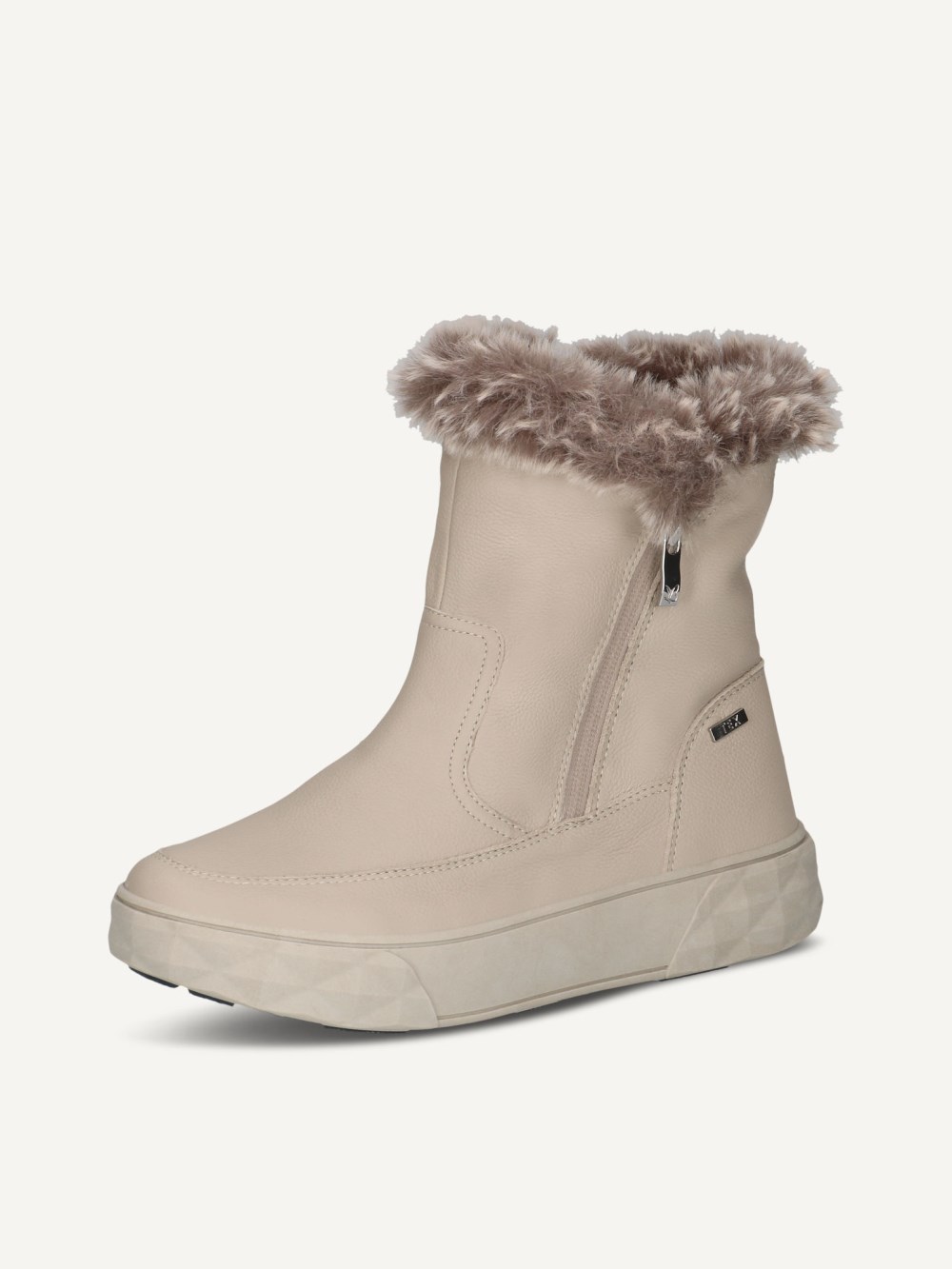 Caprice Stiefelette - Beige Nappaleder