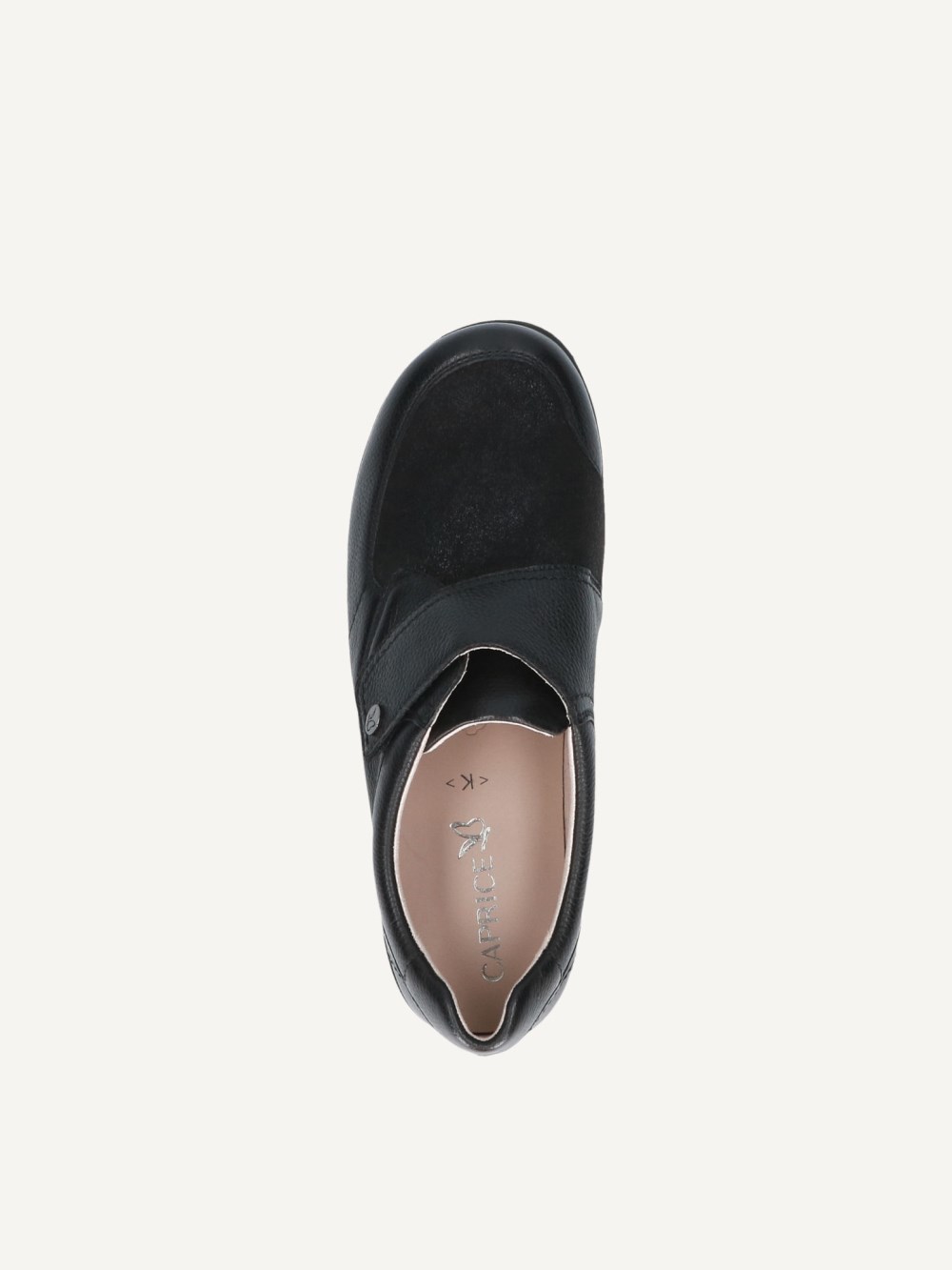 Caprice Slipper - Schwarzer Kamm
