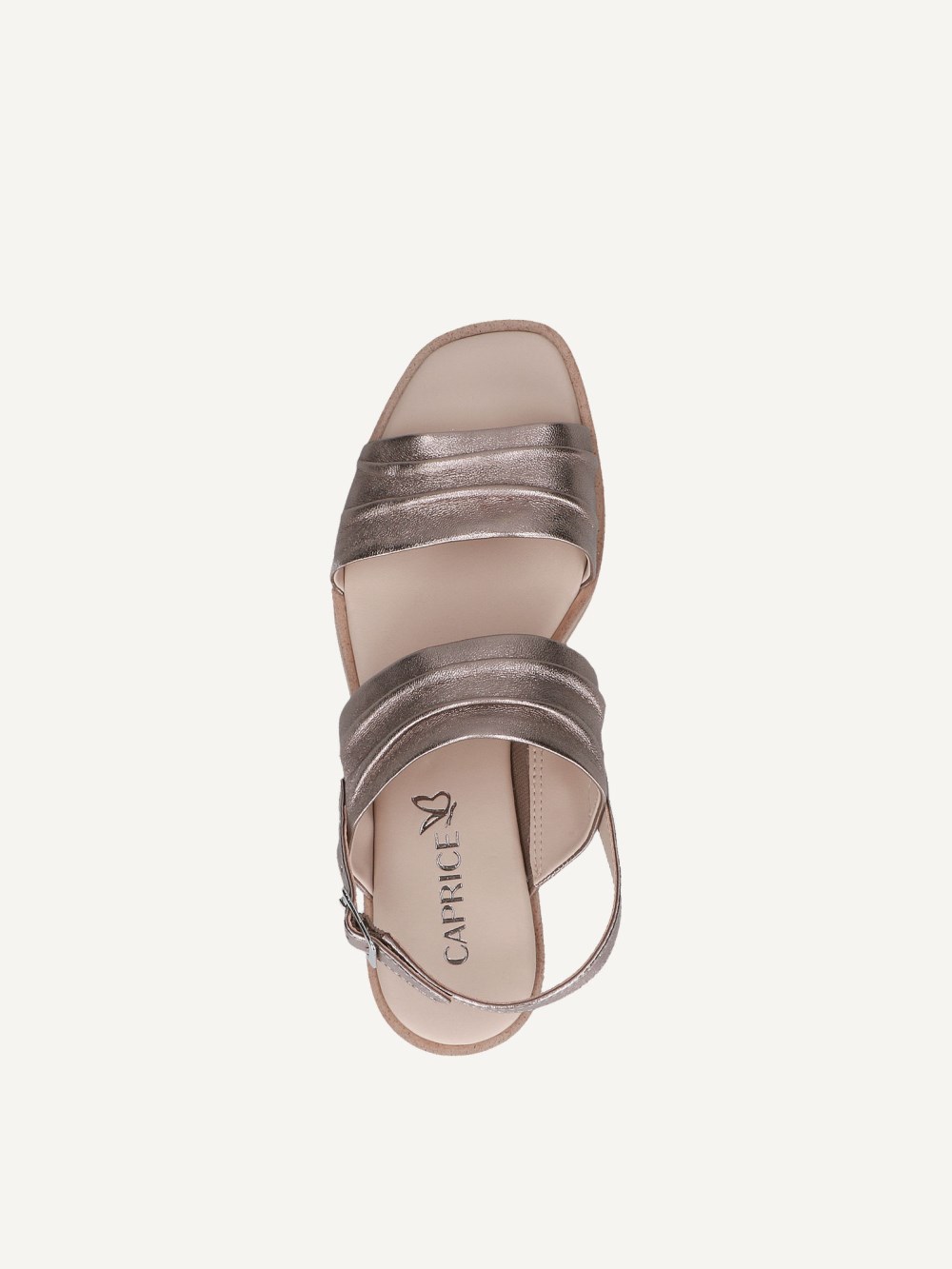 Caprice Sandale - Taupe-Metallic