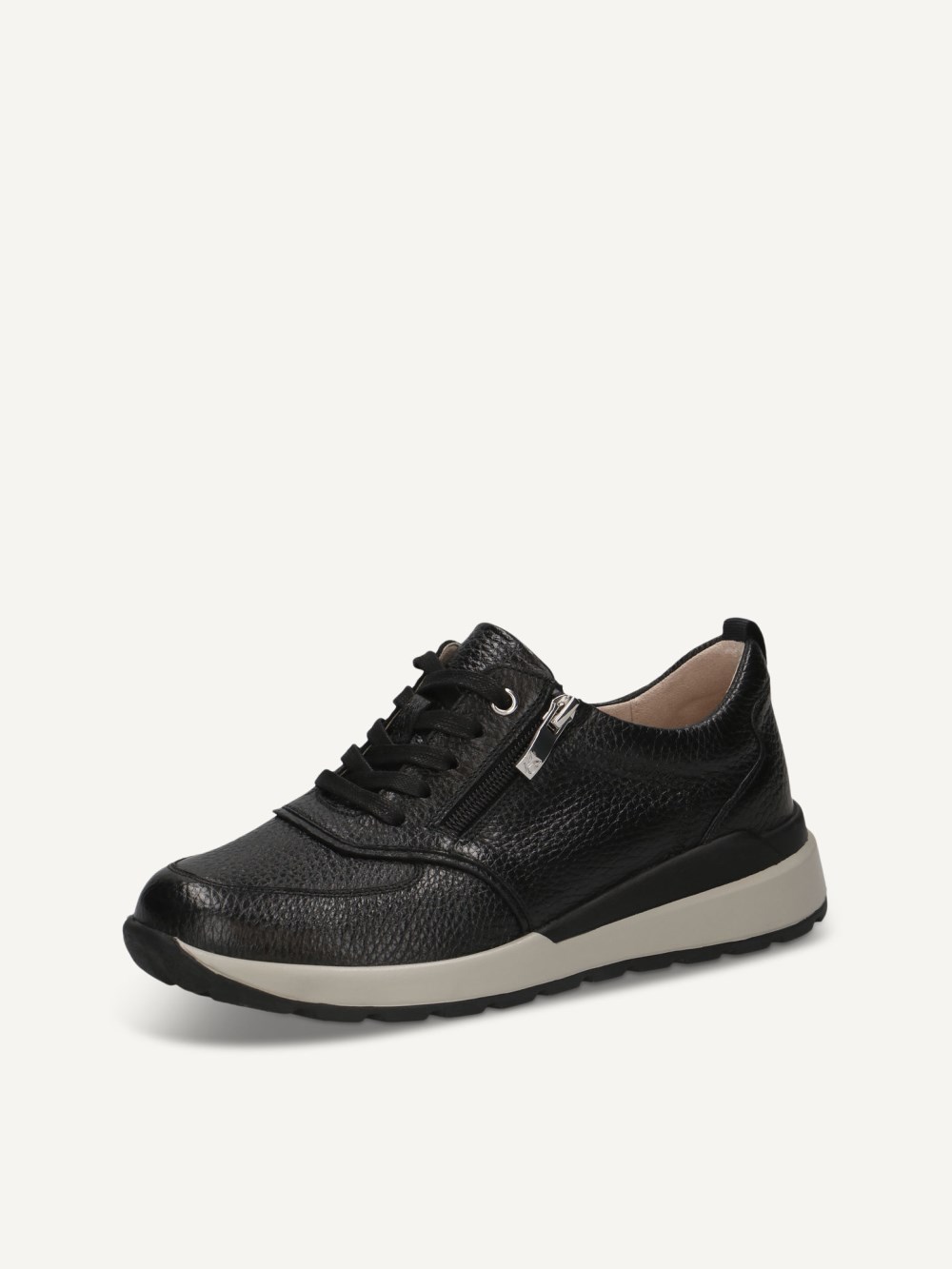 Caprice Sneaker - Schwarzes Hirschleder
