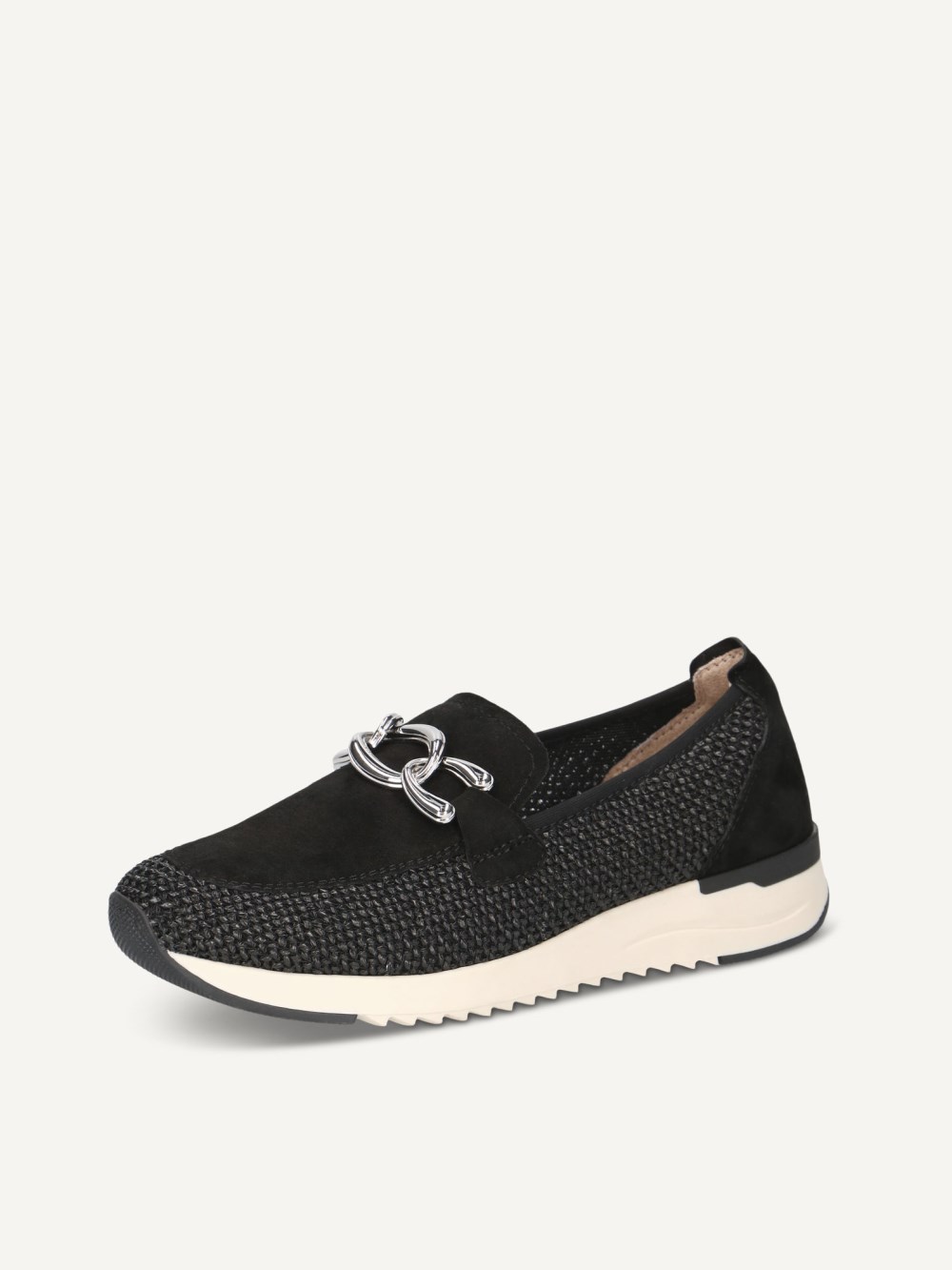 Caprice Slipper - Schwarzer Kamm