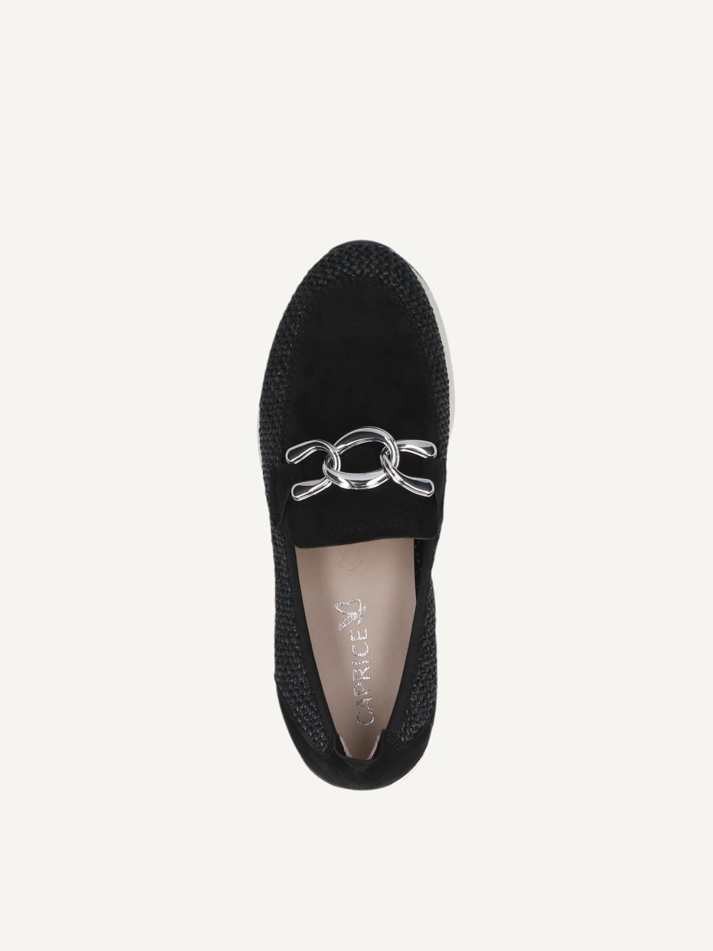 Caprice Slipper - Schwarzer Kamm