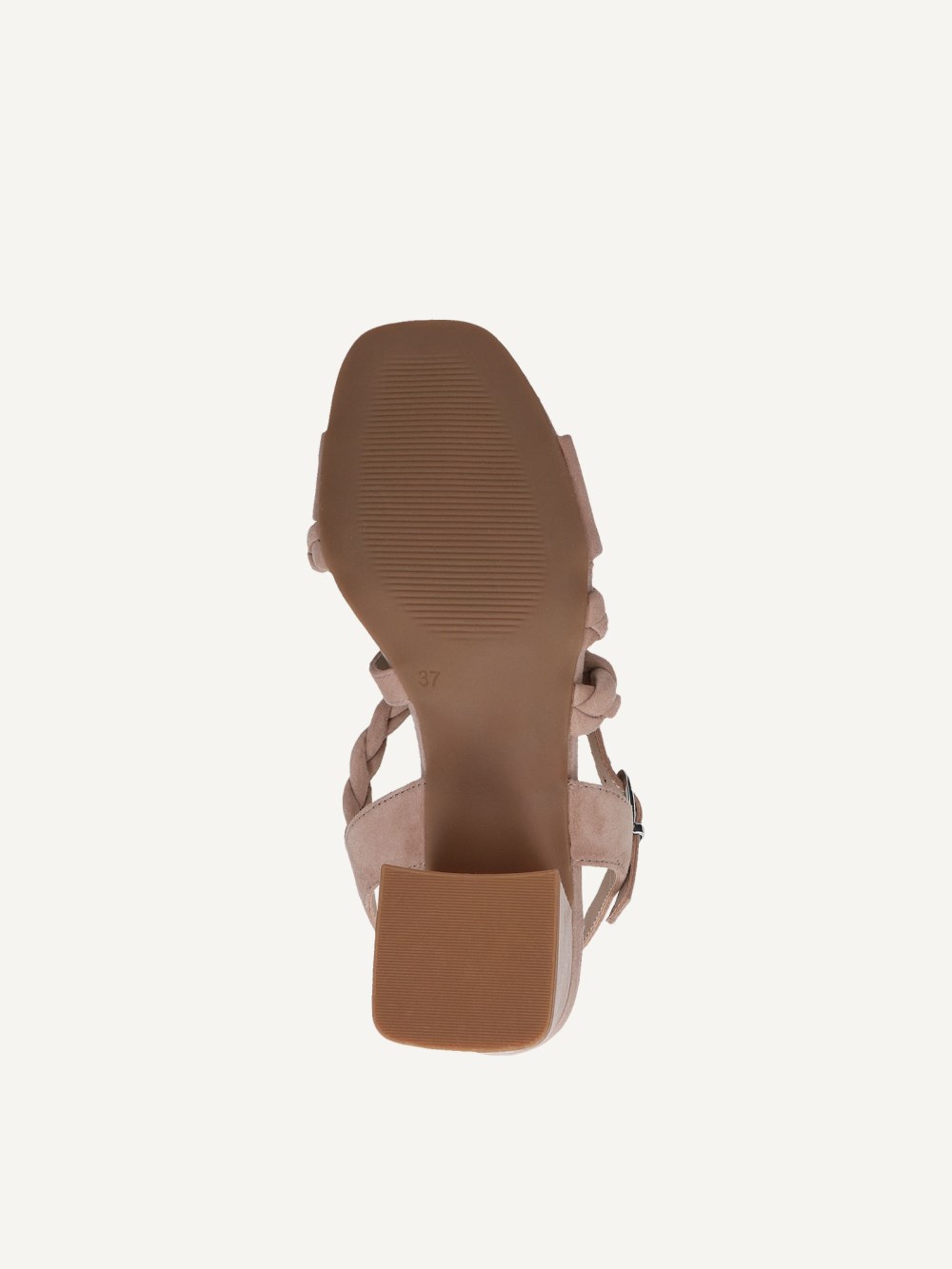 Caprice Sandalette - Rankenfarbenes Wildleder