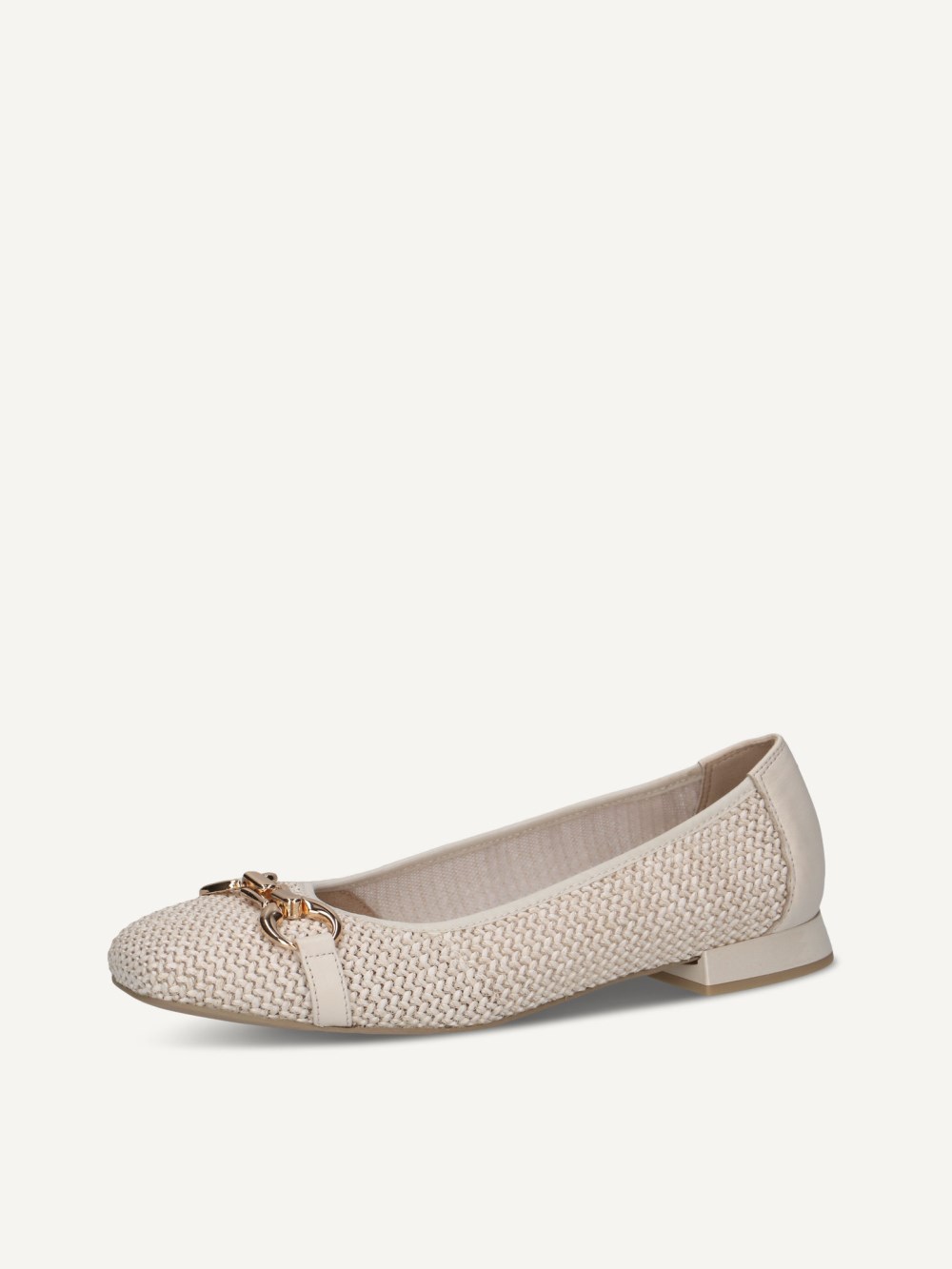 Caprice Ballerina - Cremefarbener Kamm