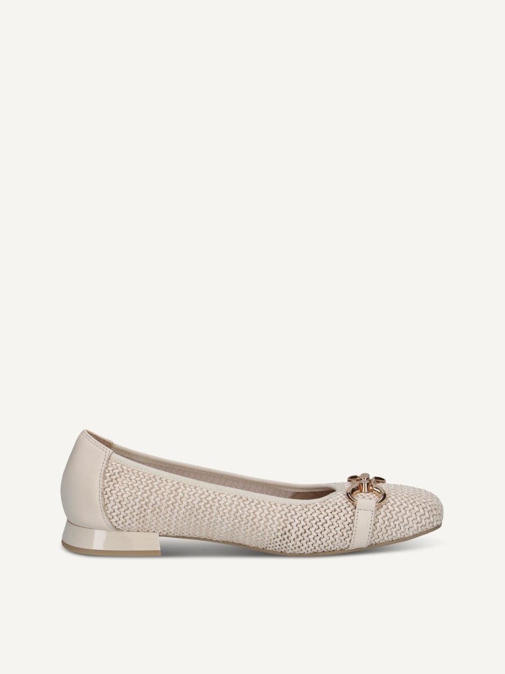 Caprice Ballerina - Cremefarbener Kamm