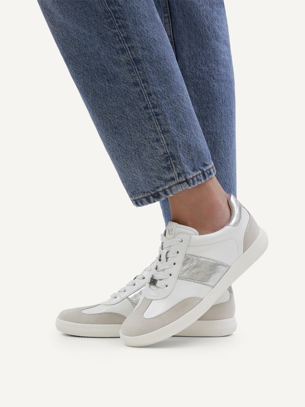 Caprice Sneaker - Weiß/Silber