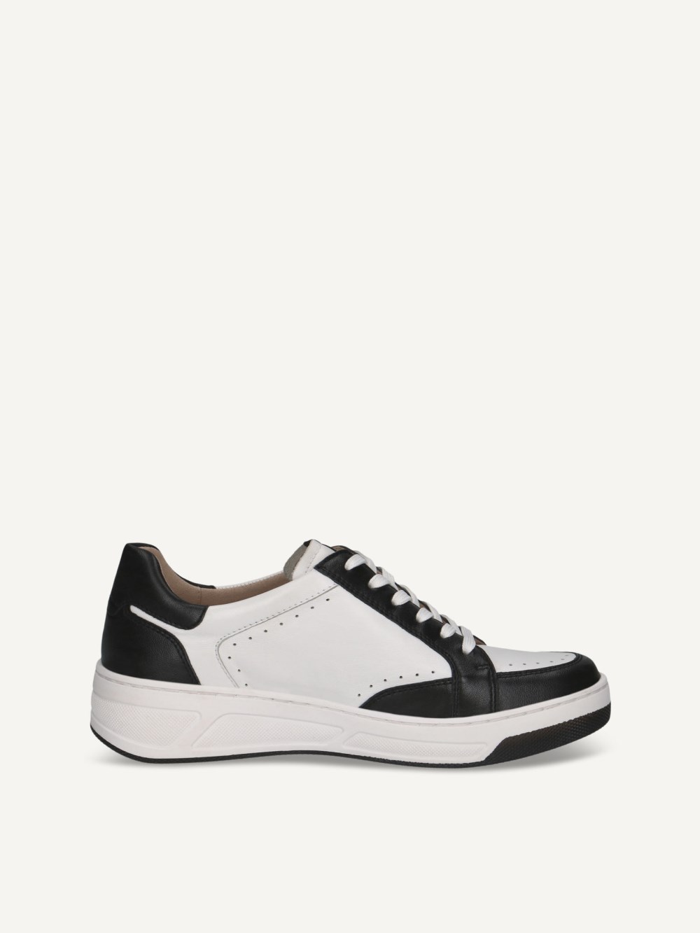 Caprice Sneaker - Weiß/Schwarz