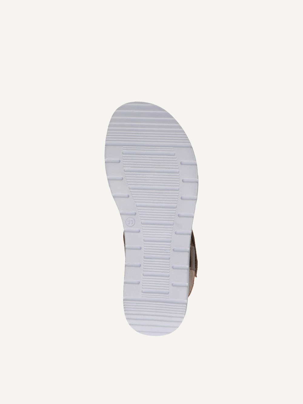 Caprice Sandalette - Taupemetallic-Kammleder